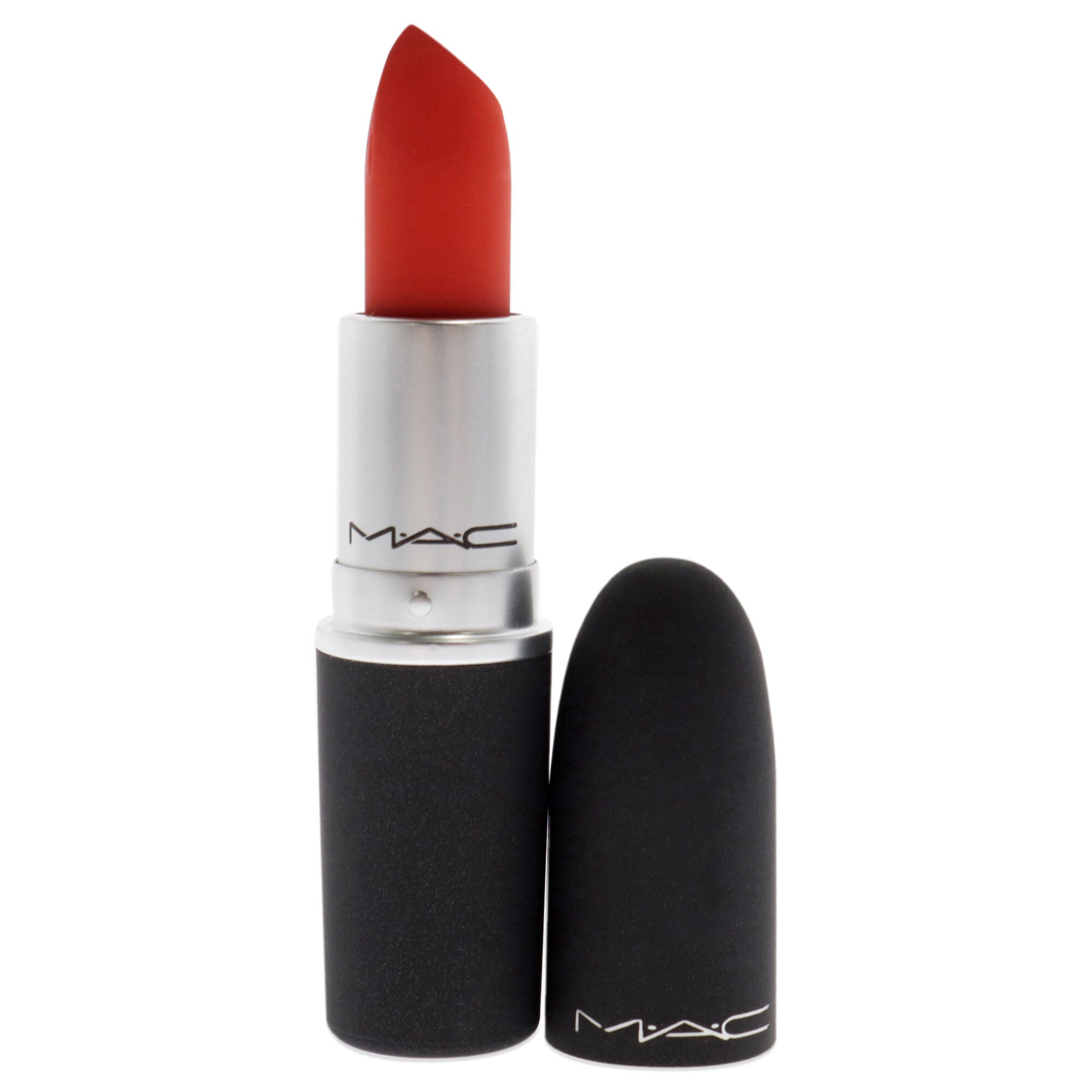 Powder Kiss Lipstick - 303 Style Shocked by MAC for Women - 0.1 oz Lipstick, See Description, alternate image number 4