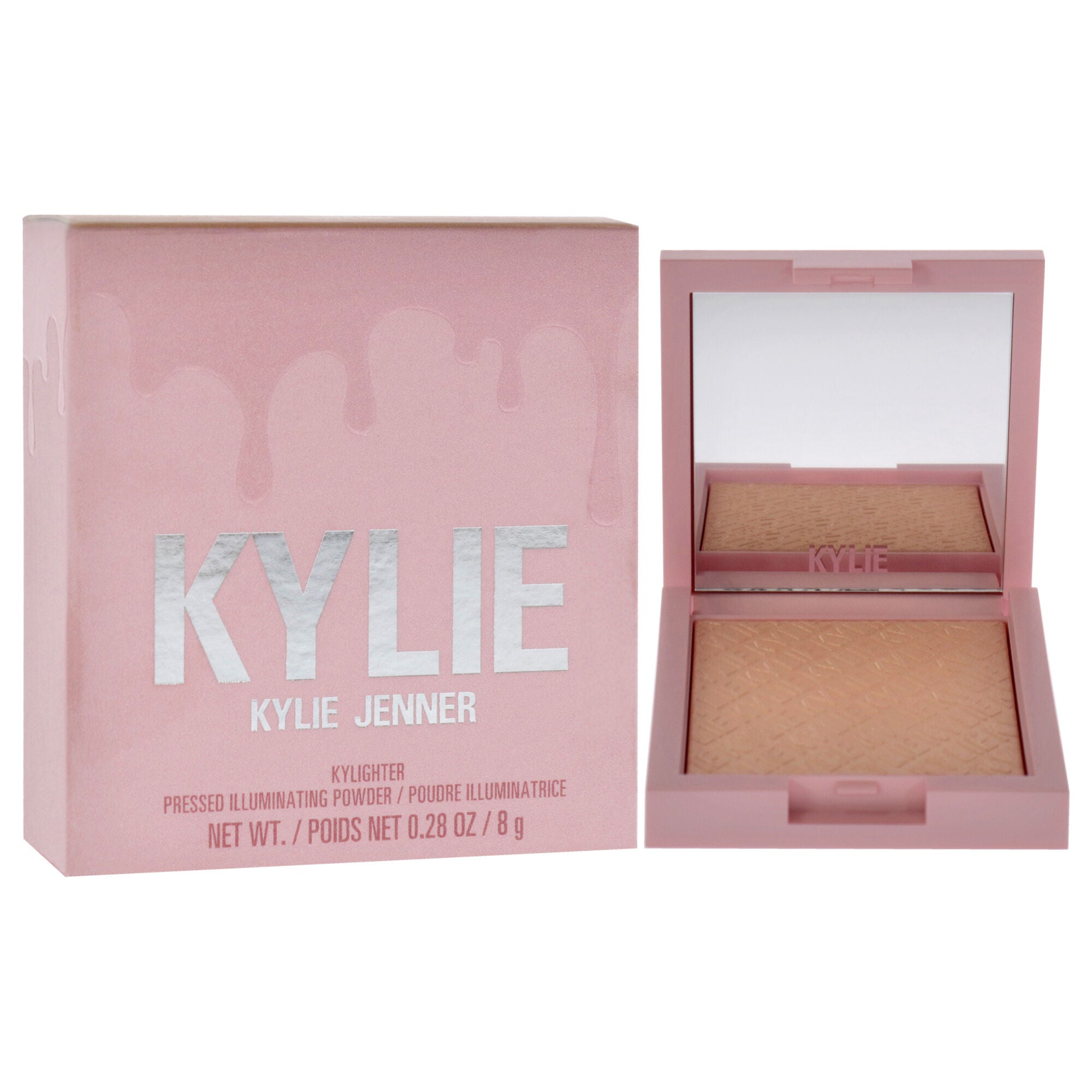 Kylighter Pressed Illuminating Powder - 060 Queen Drip by Kylie Cosmetics for Women - 0.28 oz Highlighter, Gold, alternate image number 1