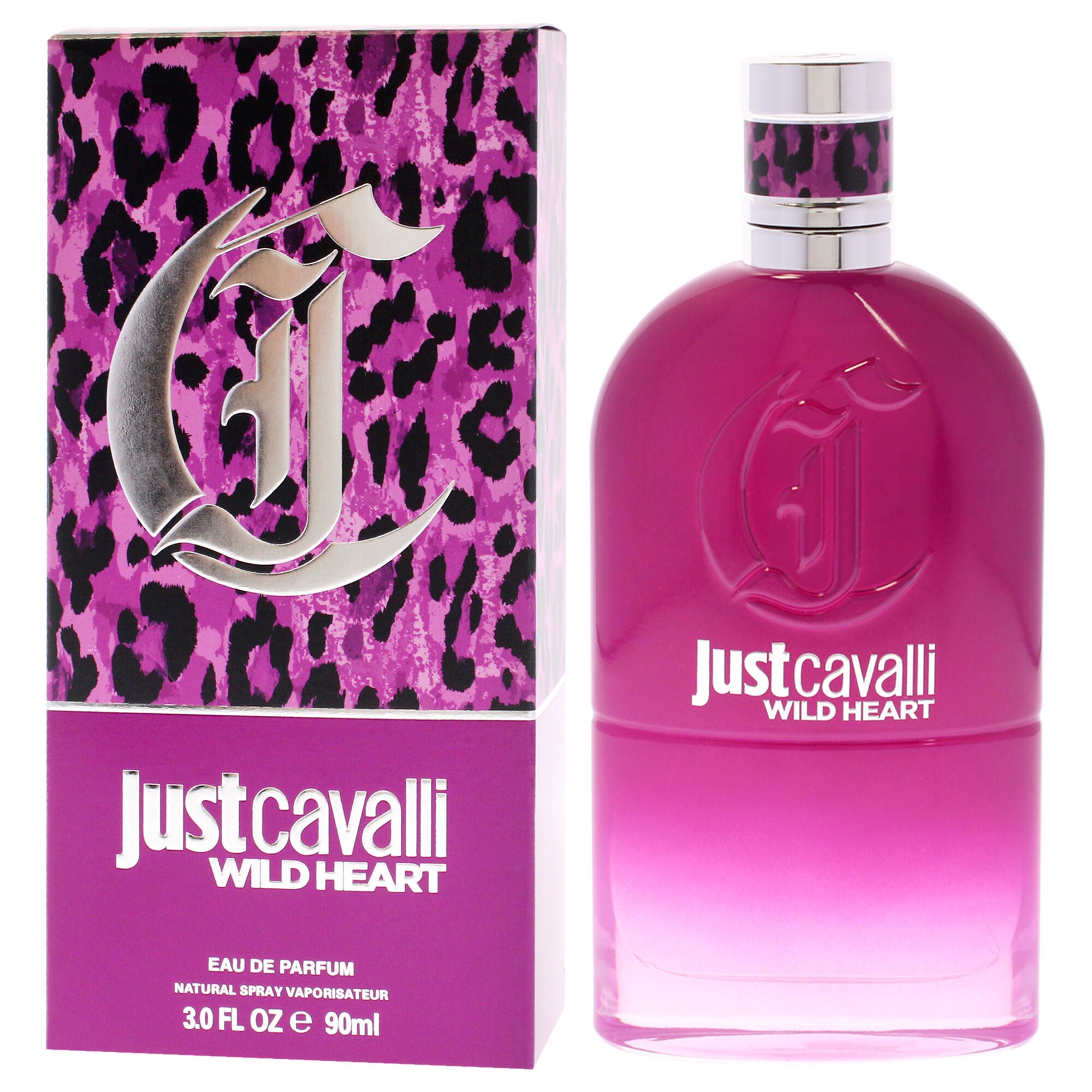 Just Cavalli Wild Heart by Roberto Cavalli for Women - 3 oz EDP Spray, Clear, alternate image number 3