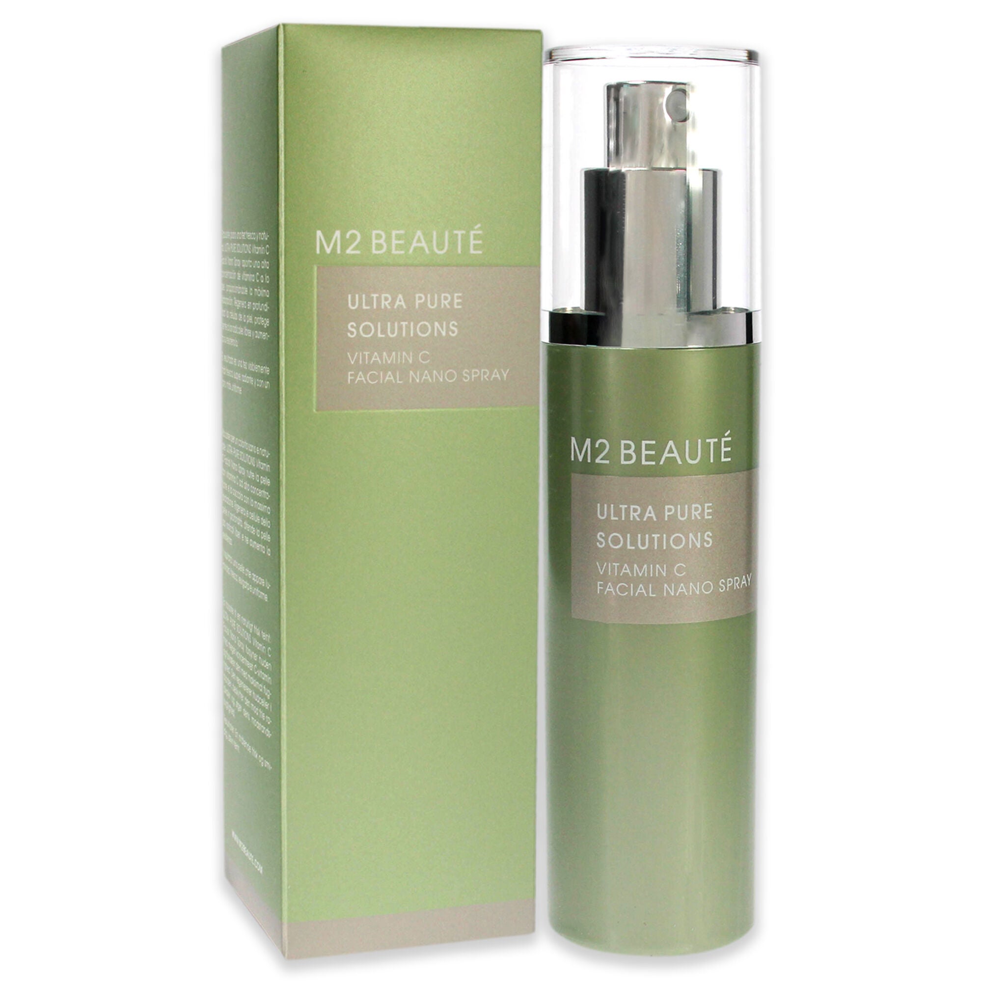 Ultra Pure Solutions Vitamin C Facial Nano Spray by M2 Beaute for Women - 2.5 oz Facial Spray, See Description, alternate image number 1