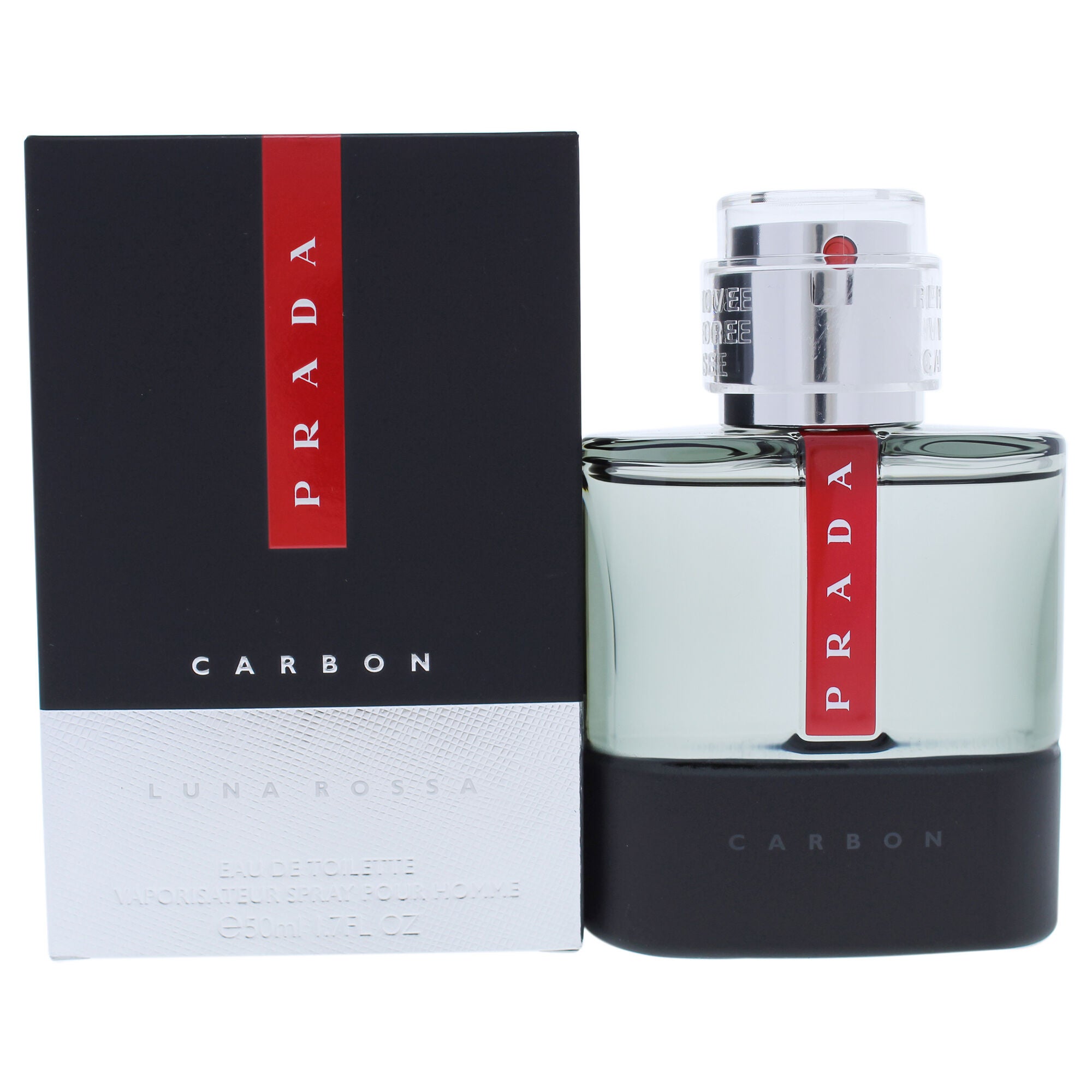 Luna Rossa Carbon by Prada for Men - 1.7 oz EDT Spray, See Description, hi-res image number 0