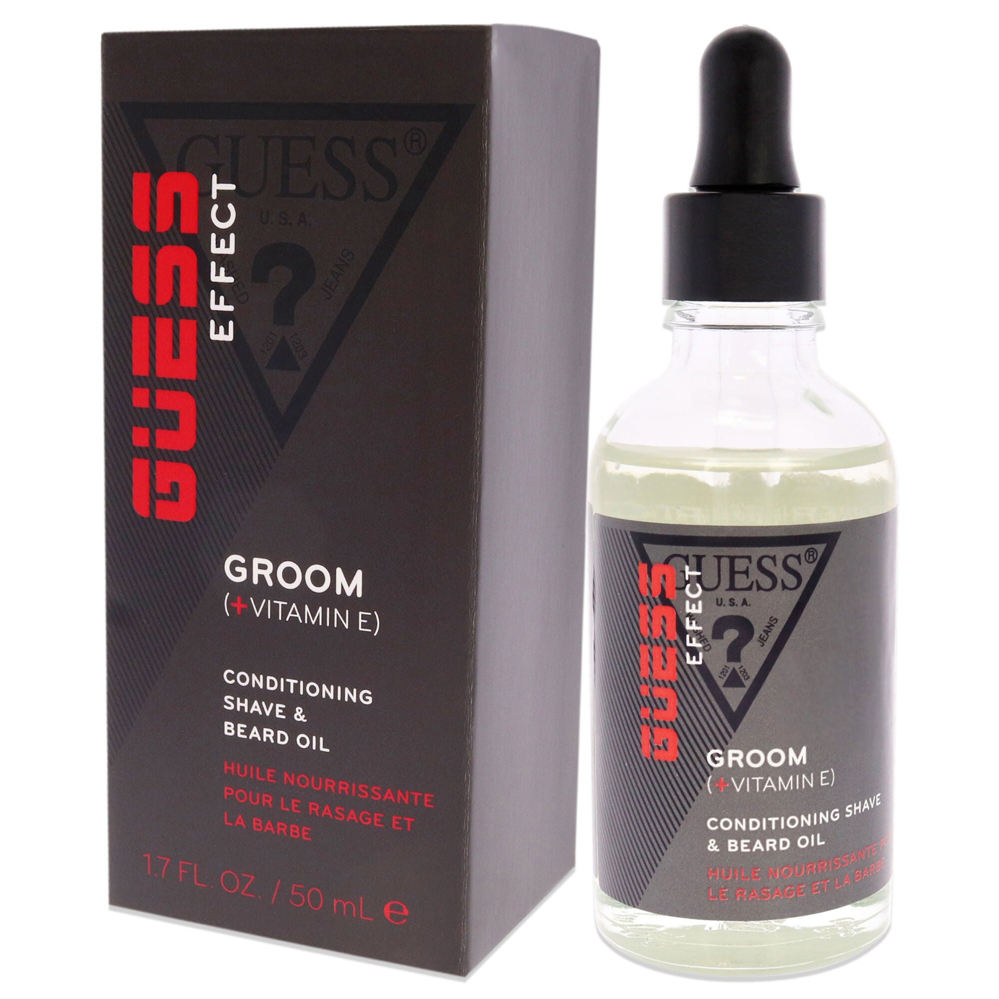 Guess Effect Boost Conditioning Shave and Beard Oil by Guess for Men - 1.7 oz Oil, , alternate image number 7