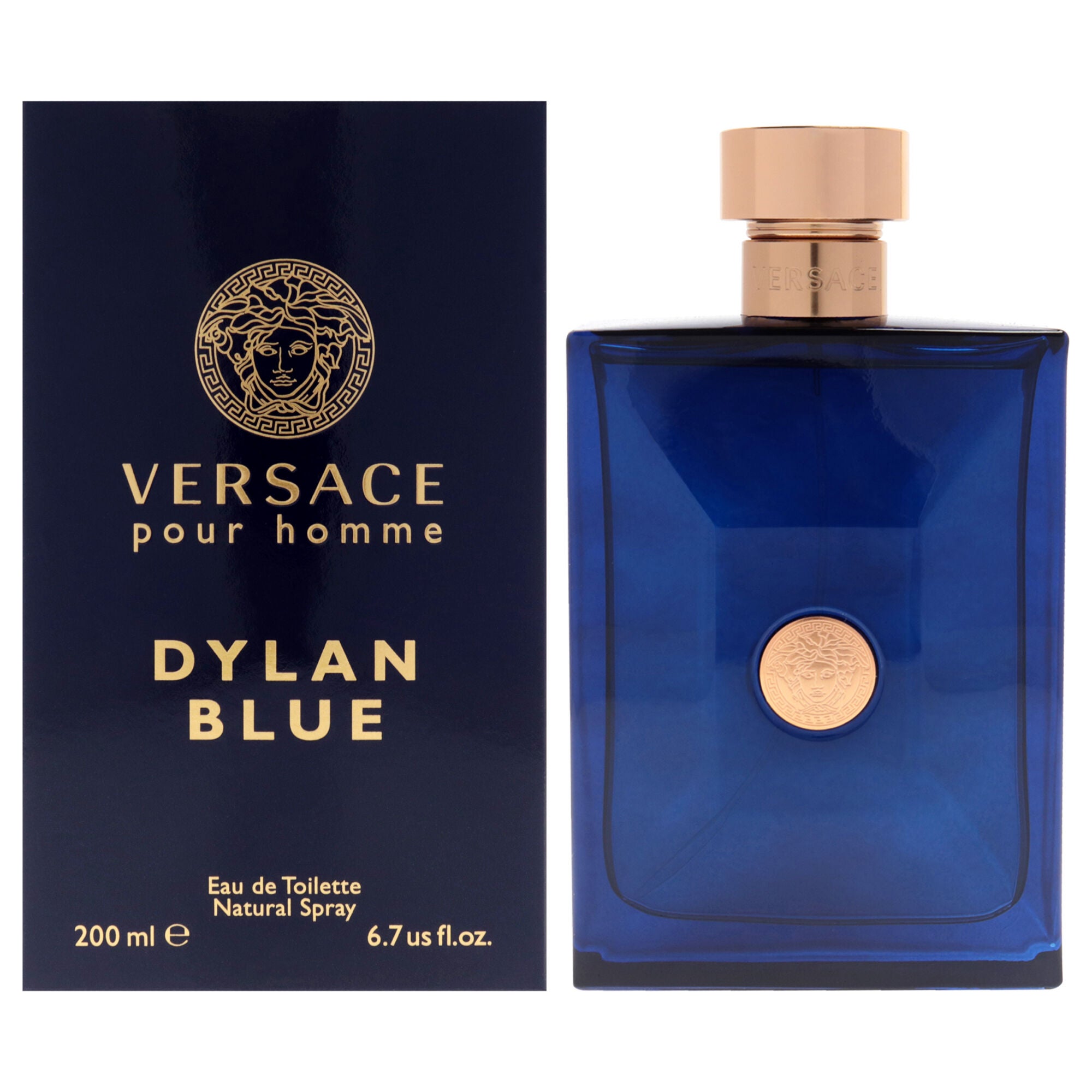 Dylan Blue by Versace for Men - 6.7 oz EDT Spray, See Description, hi-res image number 0