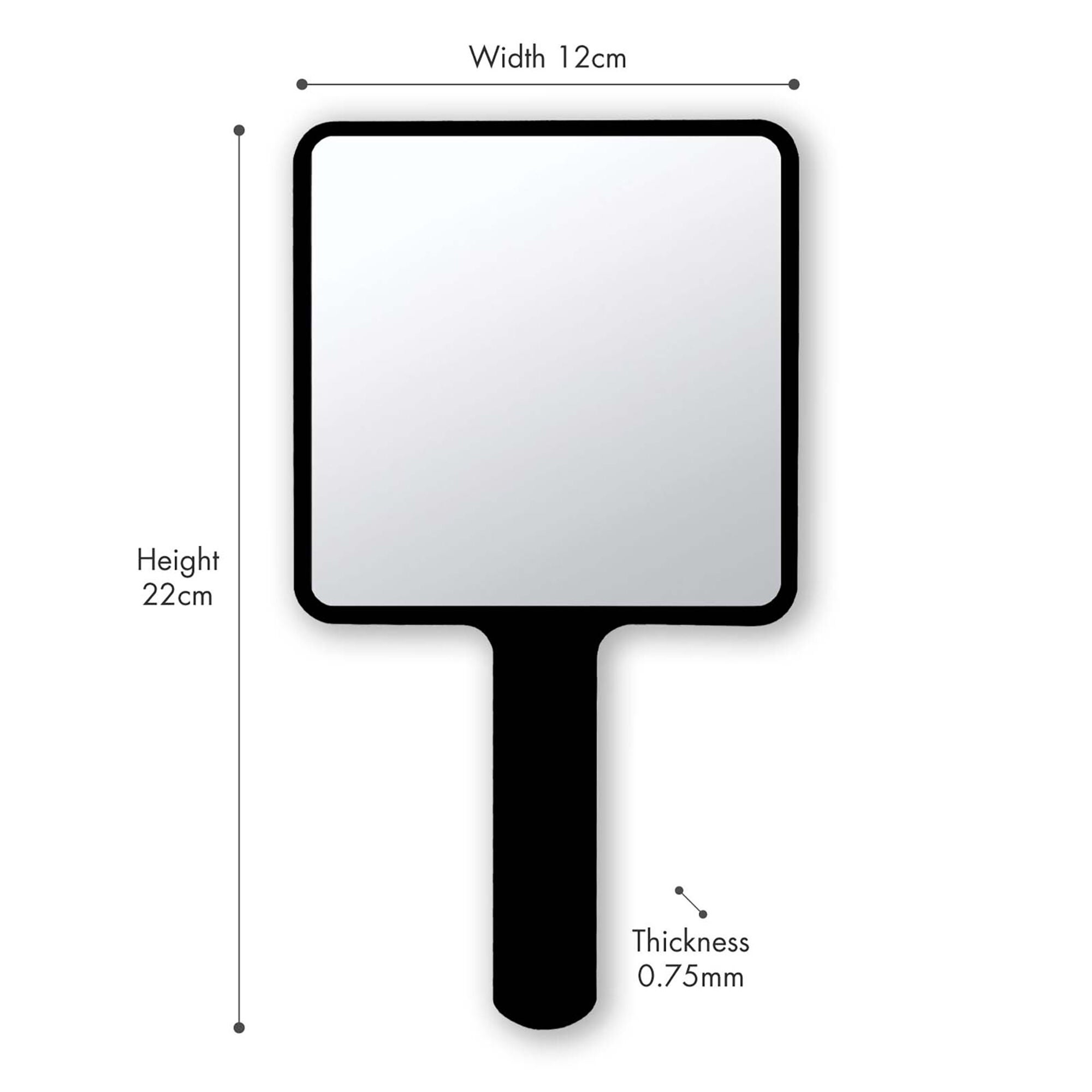 Original Hand Mirror by Browgame for Women - 1 Pc Mirror, , alternate image number 5