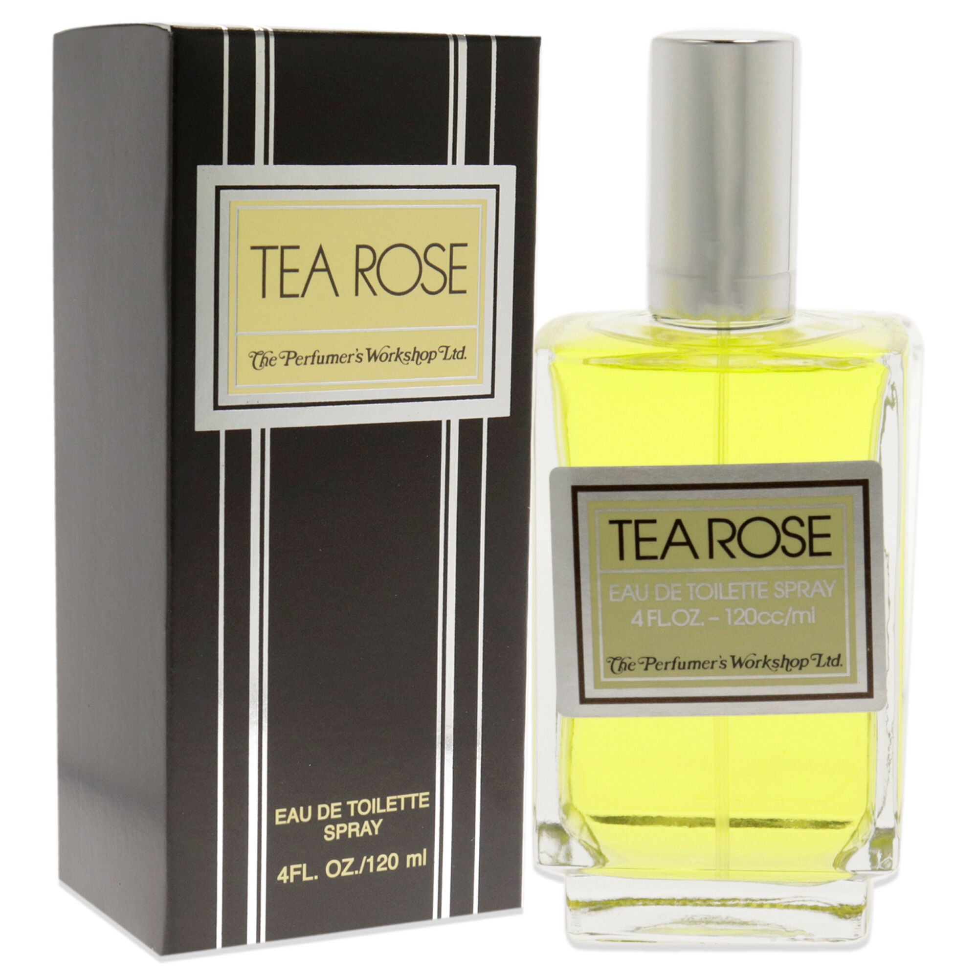 Tea Rose by Perfumers Workshop for Women - 4 oz EDT Spray, See Description, alternate image number 2