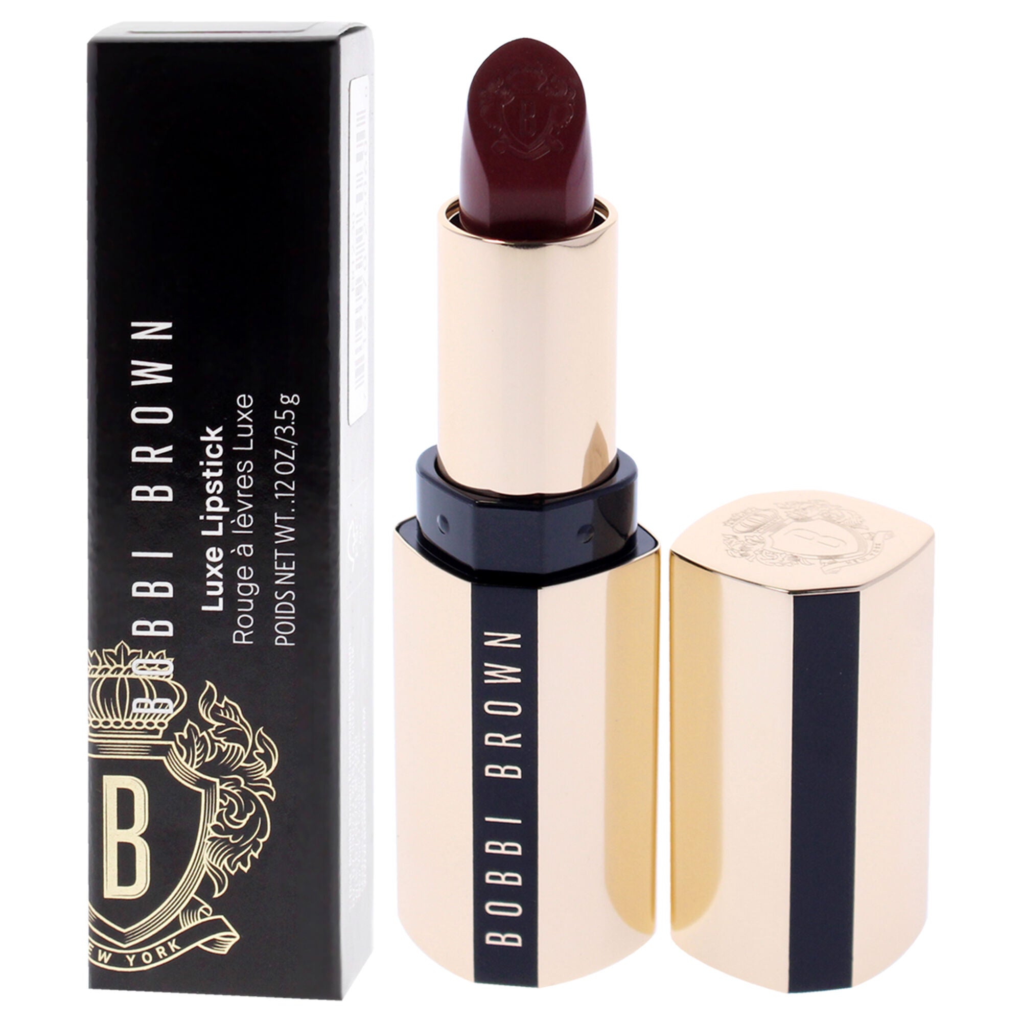 Luxe Lipstick - 608 Downtown Plum by Bobbi Brown for Women - 0.12 oz Lipstick, Pink, alternate image number 3