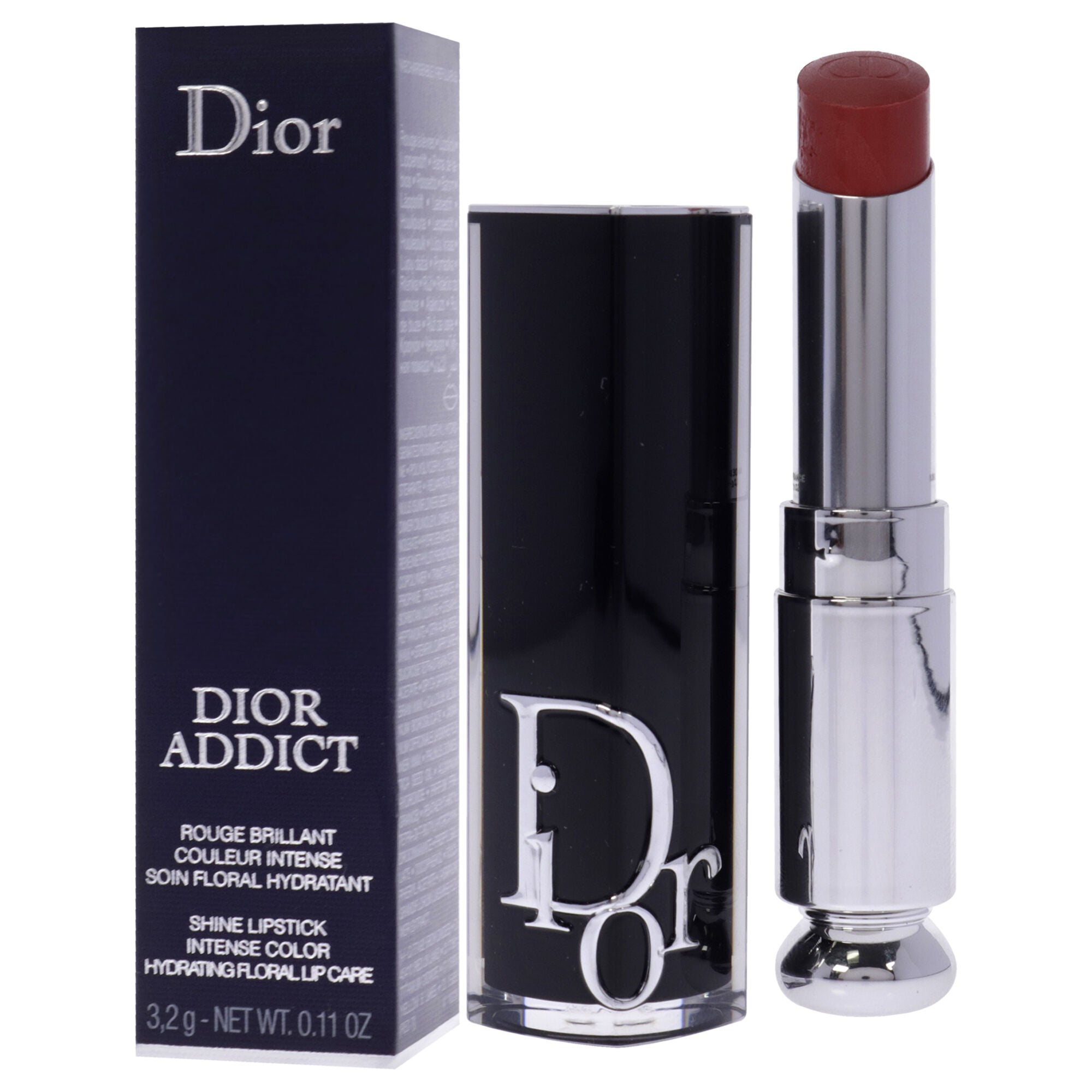 Dior Addict Hydrating Shine Lipstick - 636 Ultra Dior by Christian Dior for Women - 0.11 oz Lipstick (Refillable), See Description, alternate image number 3