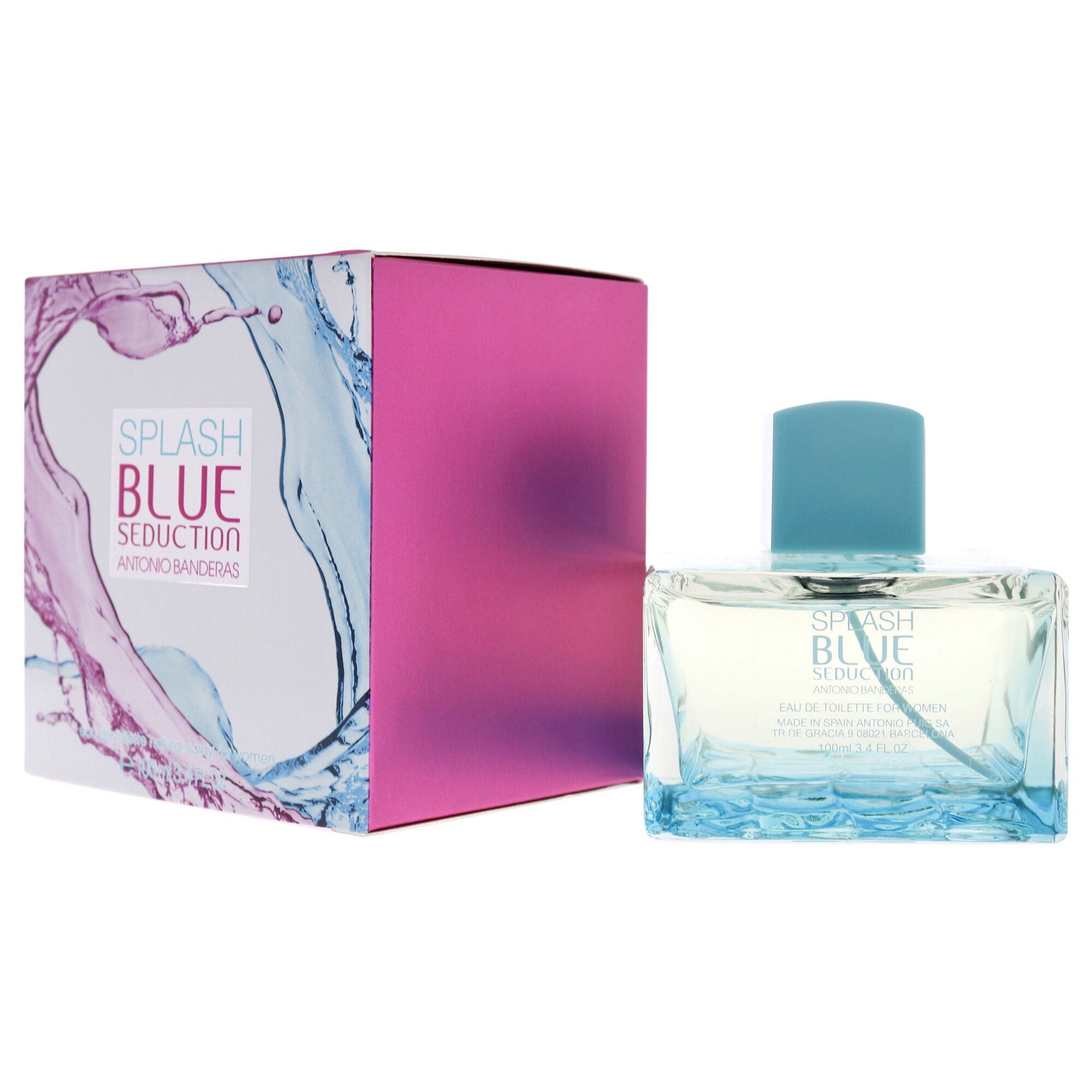 Blue Seduction Splash by Antonio Banderas for Women - 3.4 oz EDT Spray, , alternate image number 7