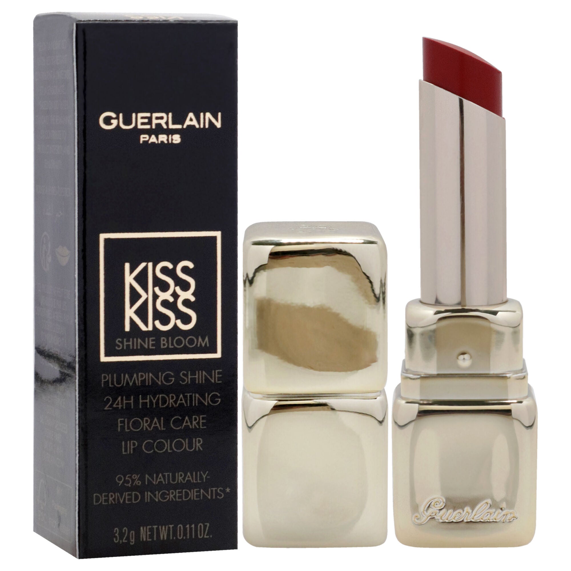 Kiss Kiss Shine Bloom Lipstick - 509 Wild Kiss by Guerlain for Women - 0.11 oz Lipstick, See Description, alternate image number 2