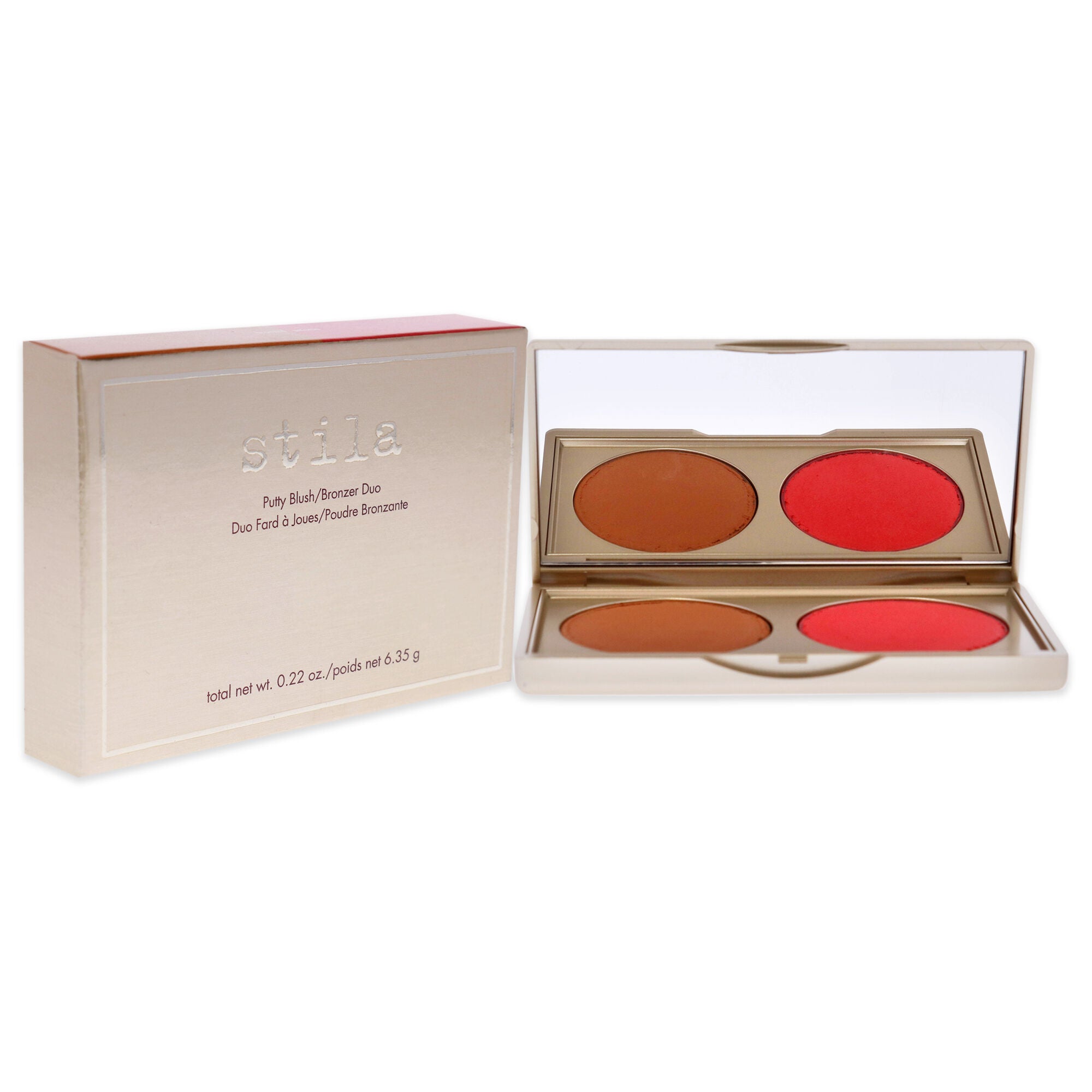 Putty Blush Bronzer Duo - Bronzed Petunia by Stila for Women - 0.22 oz Makeup, See Description, alternate image number 1