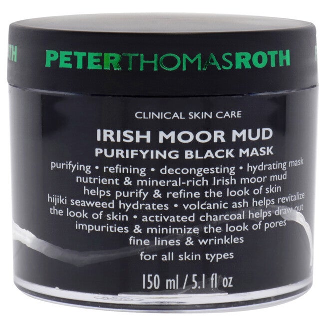 Irish Moor Mud Purifying Black Mask - All Skin Types by Peter Thomas Roth for Unisex - 5 oz Mask, NA, alternate image number null