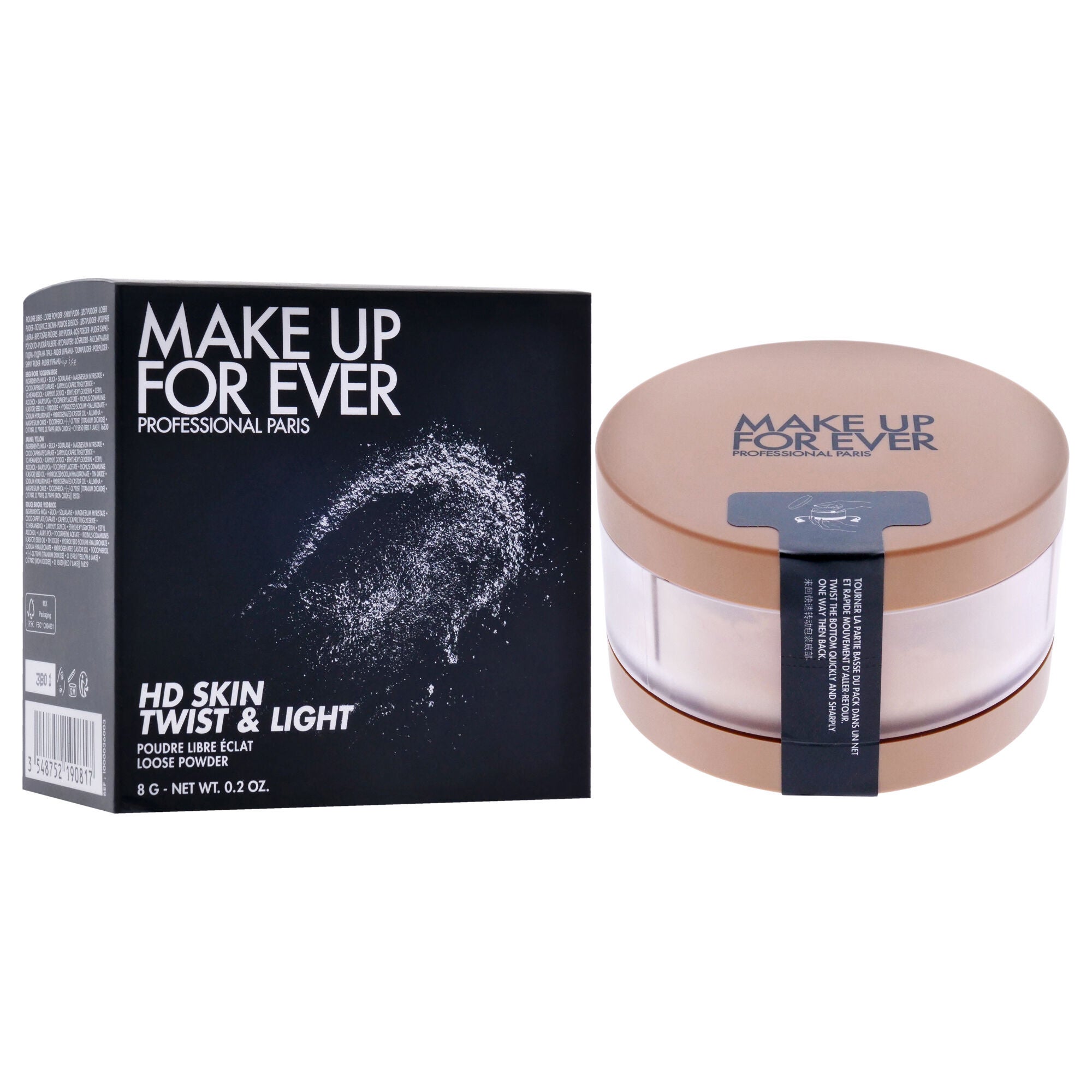 HD Skin Twist and Light - 3 Tan by Make Up For Ever for Women - 0.2 oz Powder, See Description, alternate image number 2