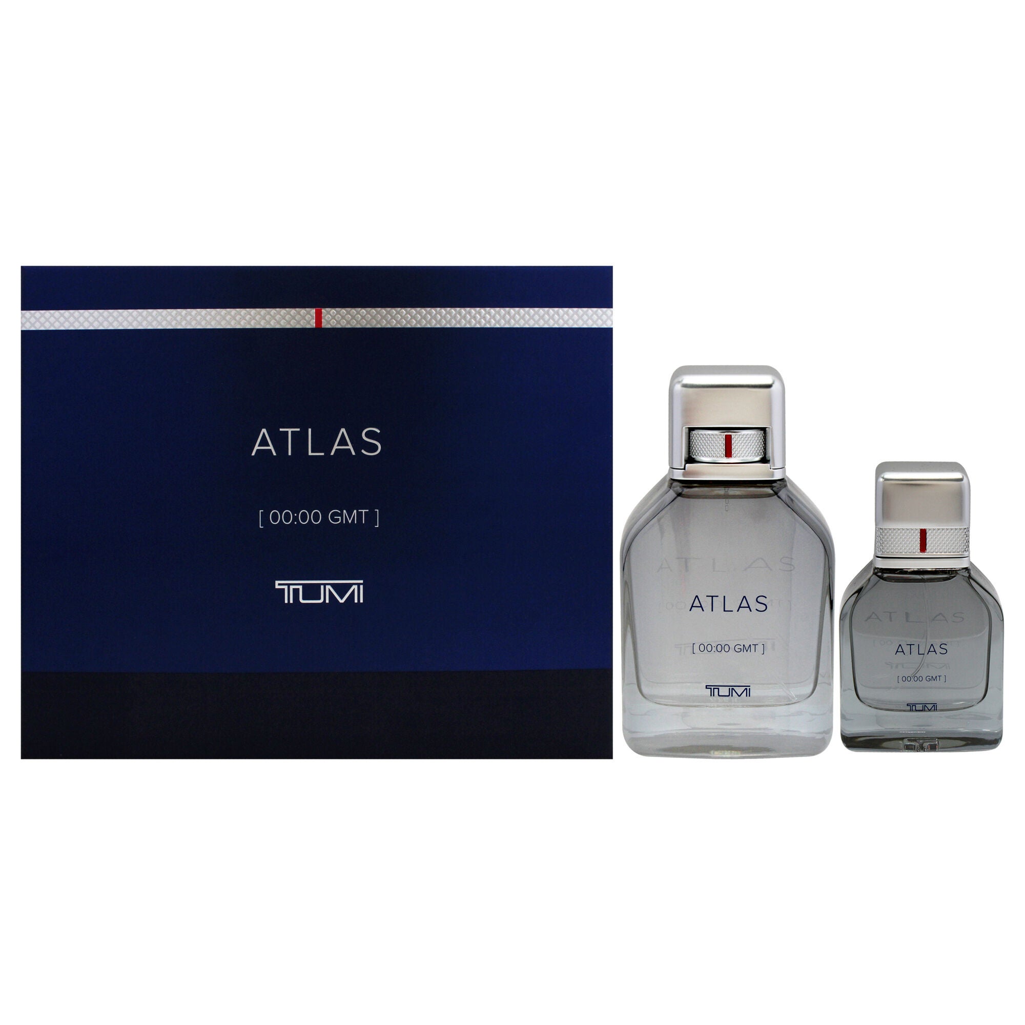 Atlas by Tumi for Men - 2 Pc Gift Set 3.4oz EDP Spray, 1oz EDP Spray, Clear, hi-res image number 0