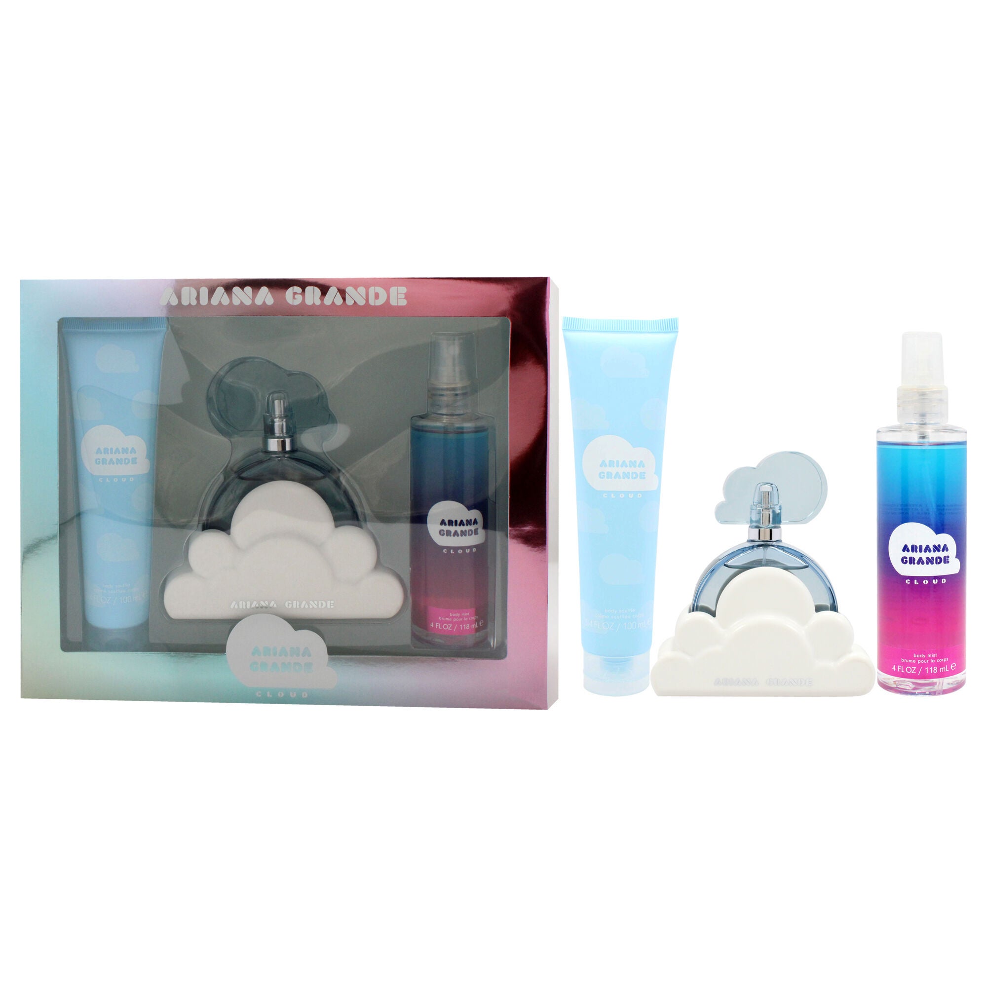 Cloud by Ariana Grande for Women - 3 Pc Gift Set 3.4oz EDP Spray, 3.4oz Body Souffle, 4oz Body Mist, , alternate image number 7
