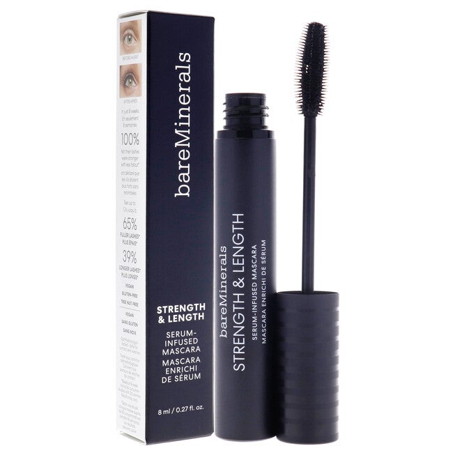 Strength and Length Serum-Infused Mascara by bareMinerals for Women - 0.27 oz Mascara, , alternate image number null