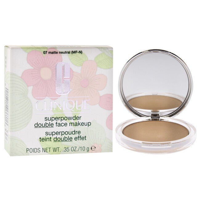 Superpowder Double Face Makeup - 07 Matte Neutral (MF-N)-Dry Combination To Oily by Clinique for Women - 0.35 oz Makeup, See Description, alternate image number 2