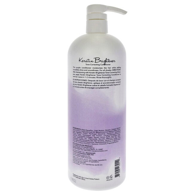 Keratin Brightener Conditioner by Keratin Perfect for Unisex - 32 oz Conditioner, NA, alternate image number null