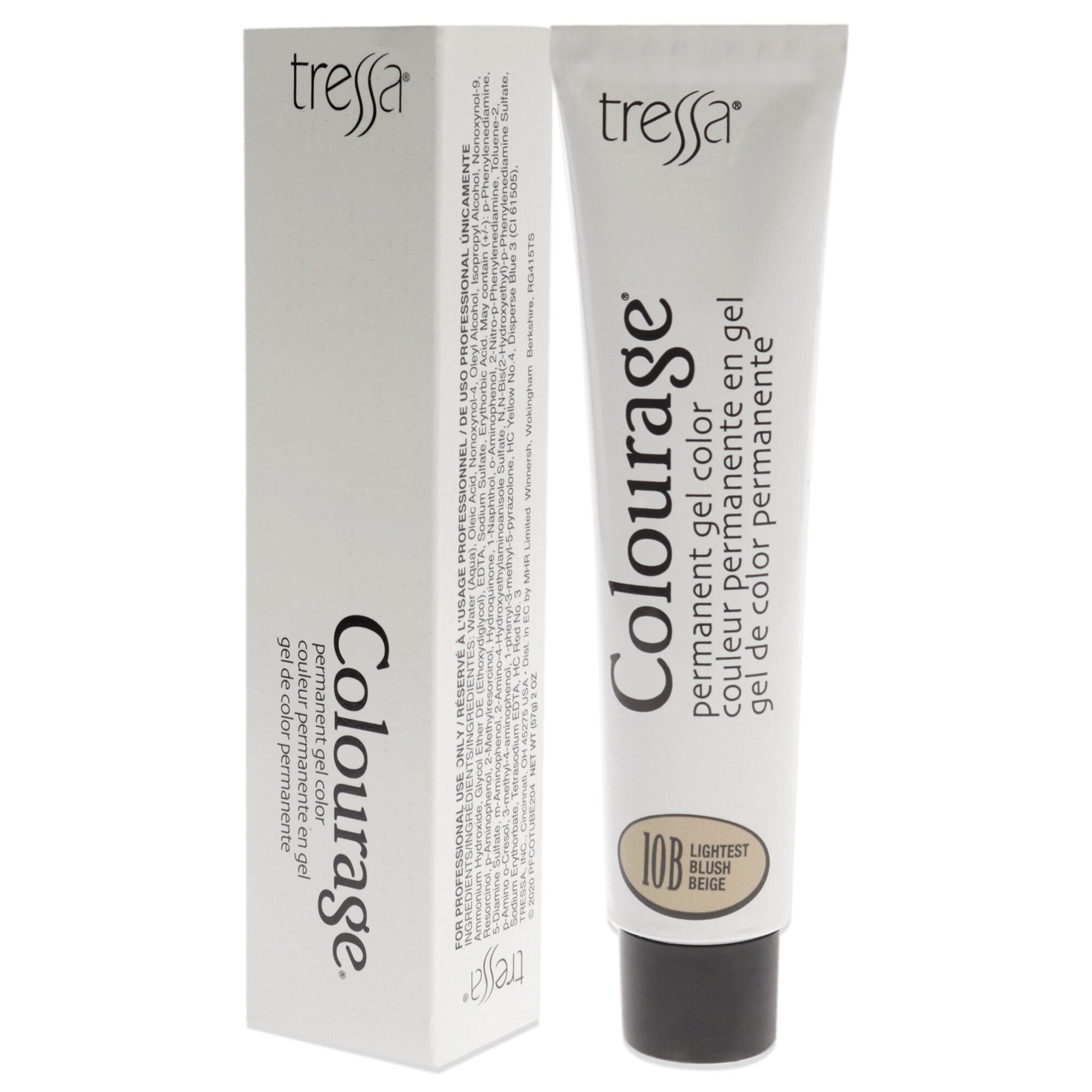 Colourage Permanent Gel Color - 10B Lightest Blush Beige by Tressa for Unisex - 2 oz Hair Color, See Description, alternate image number 3