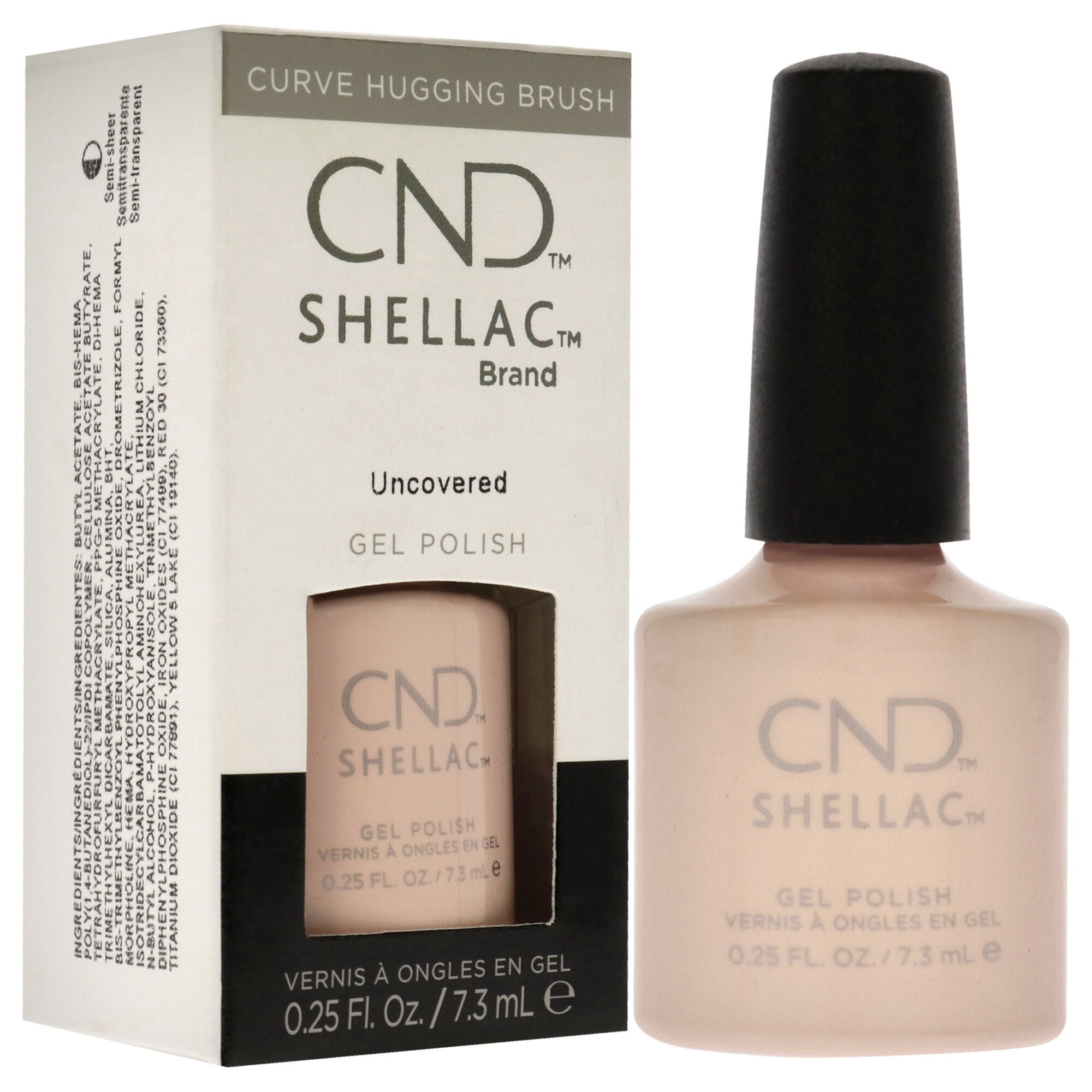 Shellac Nail Color - Uncovered by CND for Women - 0.25 oz Nail Polish, See Description, alternate image number 2