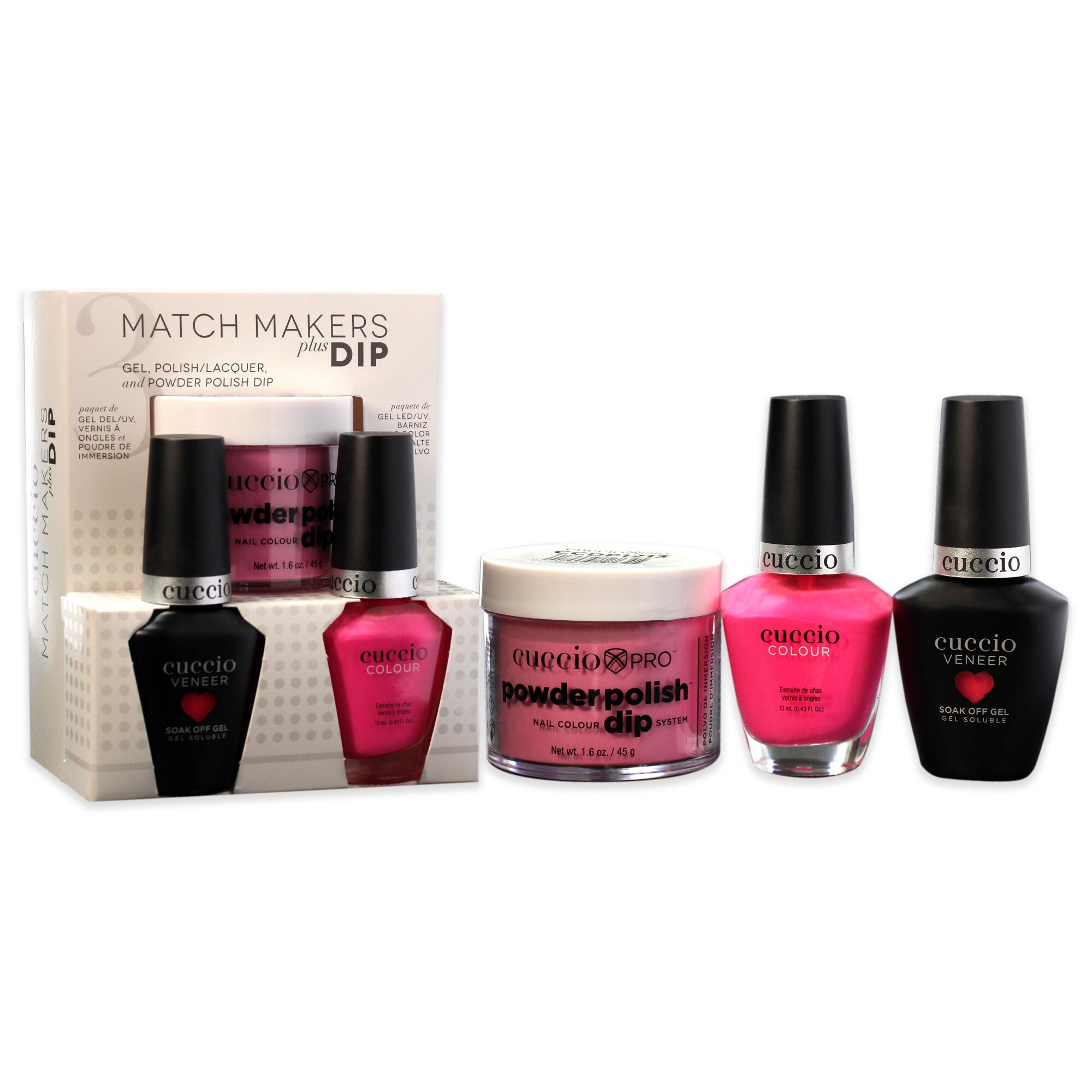 Match Makers Plus Dip - She Rocks by Cuccio Colour for Women - 3 Pc, See Description, alternate image number 1