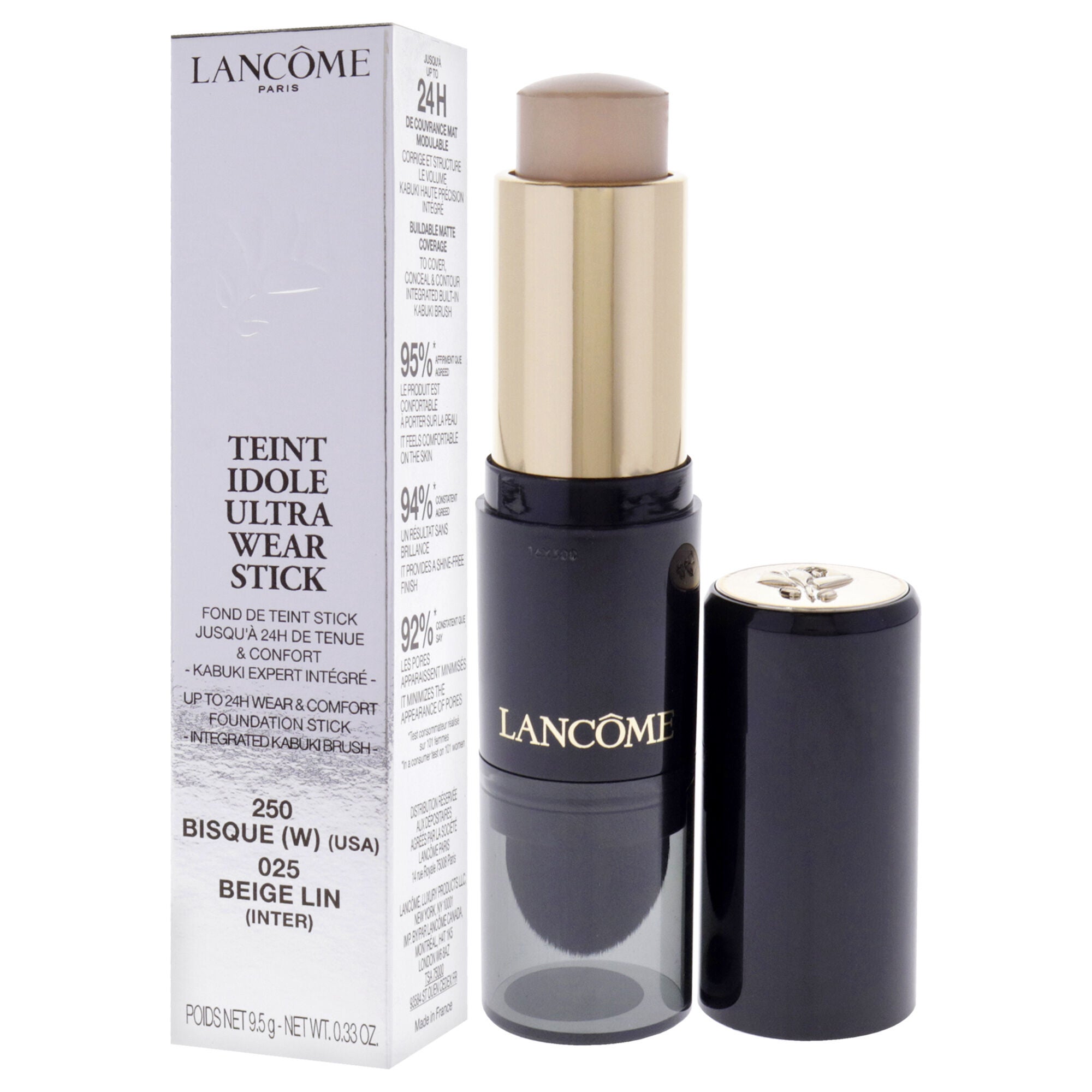 Teint Idole Ultra Wear Stick Foundation - 250 Bisque Warm by Lancome for Women - 0.33 oz Foundation, See Description, alternate image number 2