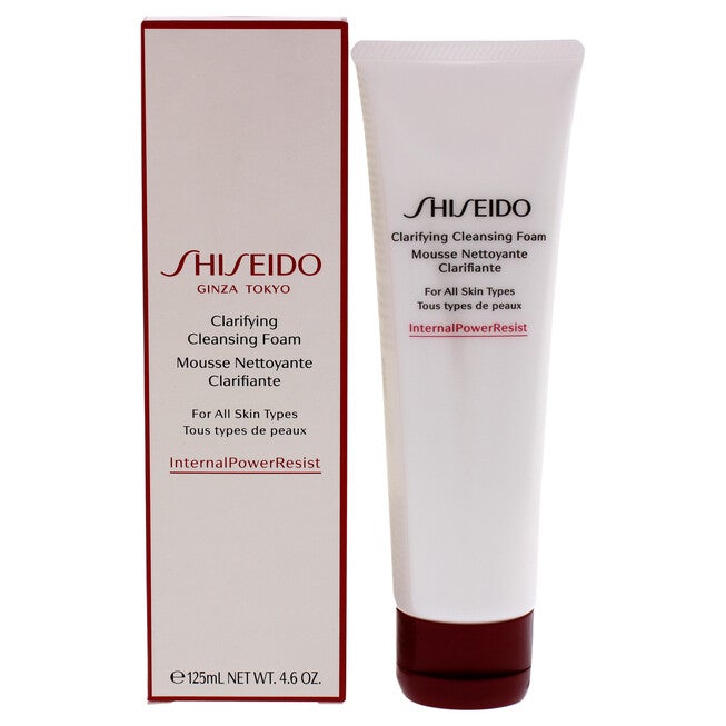 Clarifying Cleansing Foam by Shiseido for Unisex - 4.6 oz Cleanser, NA, hi-res image number null