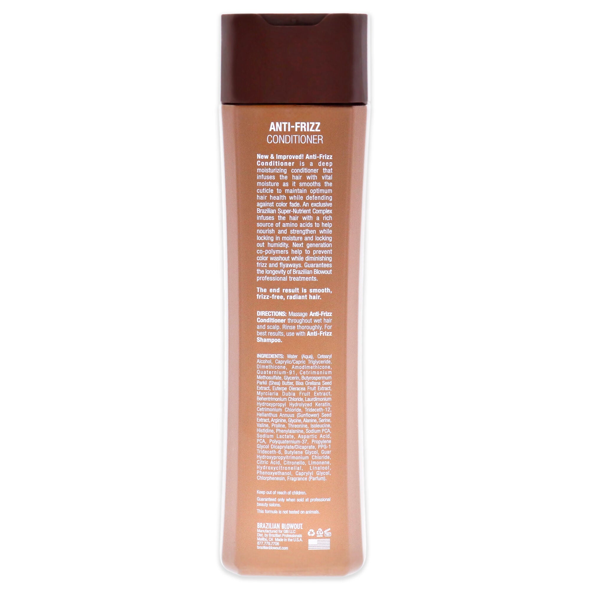 Anti-Frizz Conditioner by Brazilian Blowout for Unisex - 12 oz Conditioner, , alternate image number 2