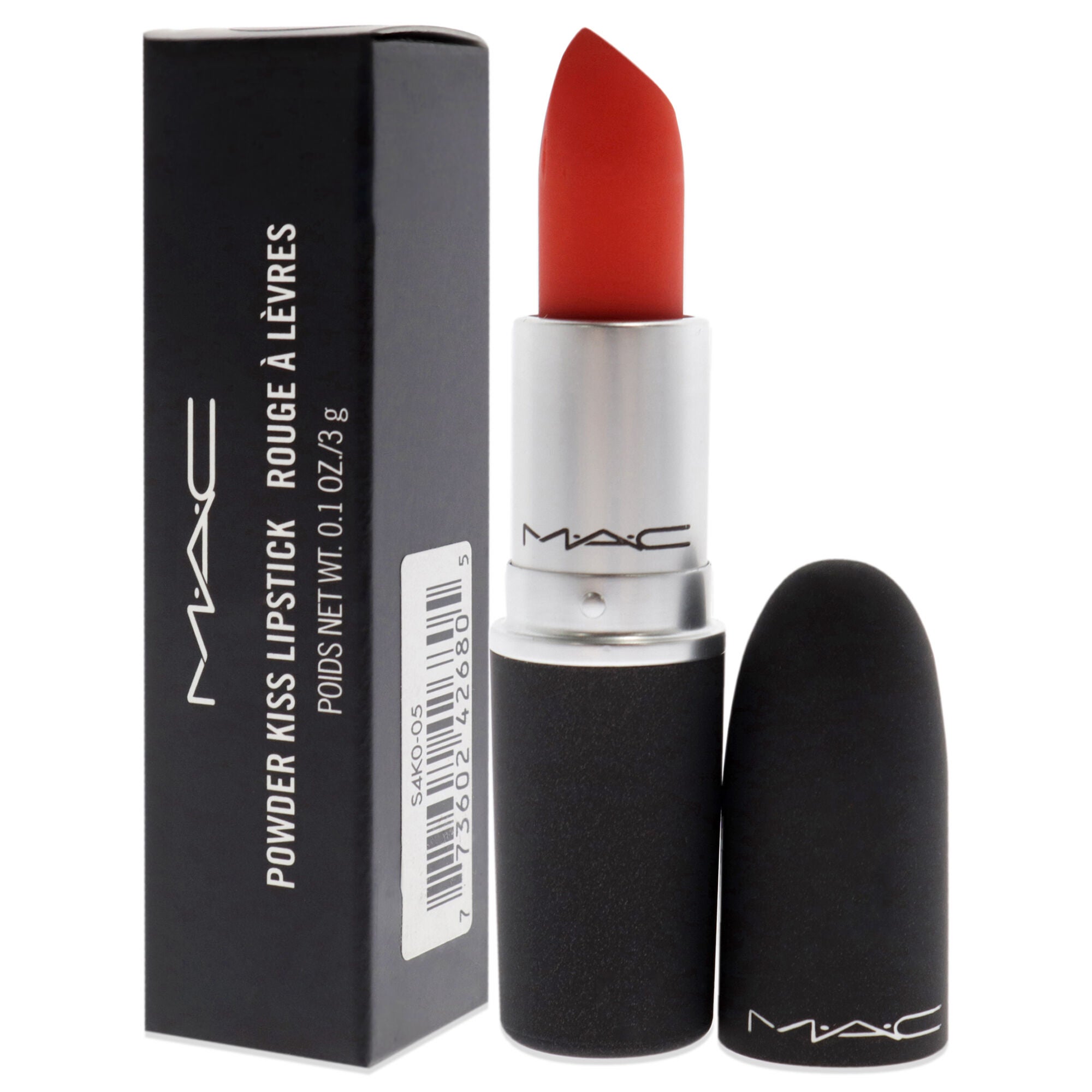 Powder Kiss Lipstick - 303 Style Shocked by MAC for Women - 0.1 oz Lipstick, See Description, alternate image number 3