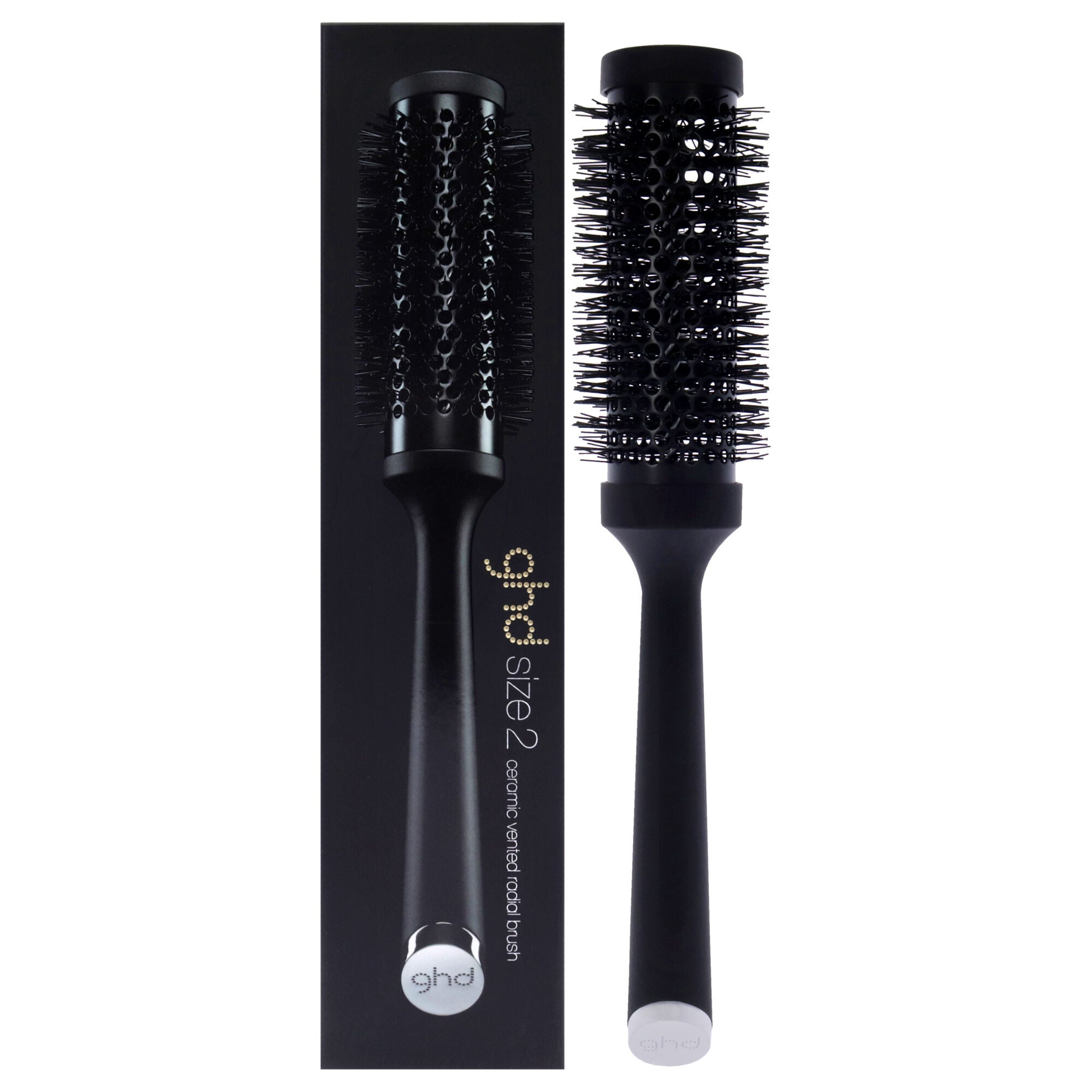 Ceramic Vented Radial - 2 Size by GHD for Women - 1 Pc Hair Brush, See Description, hi-res image number 0