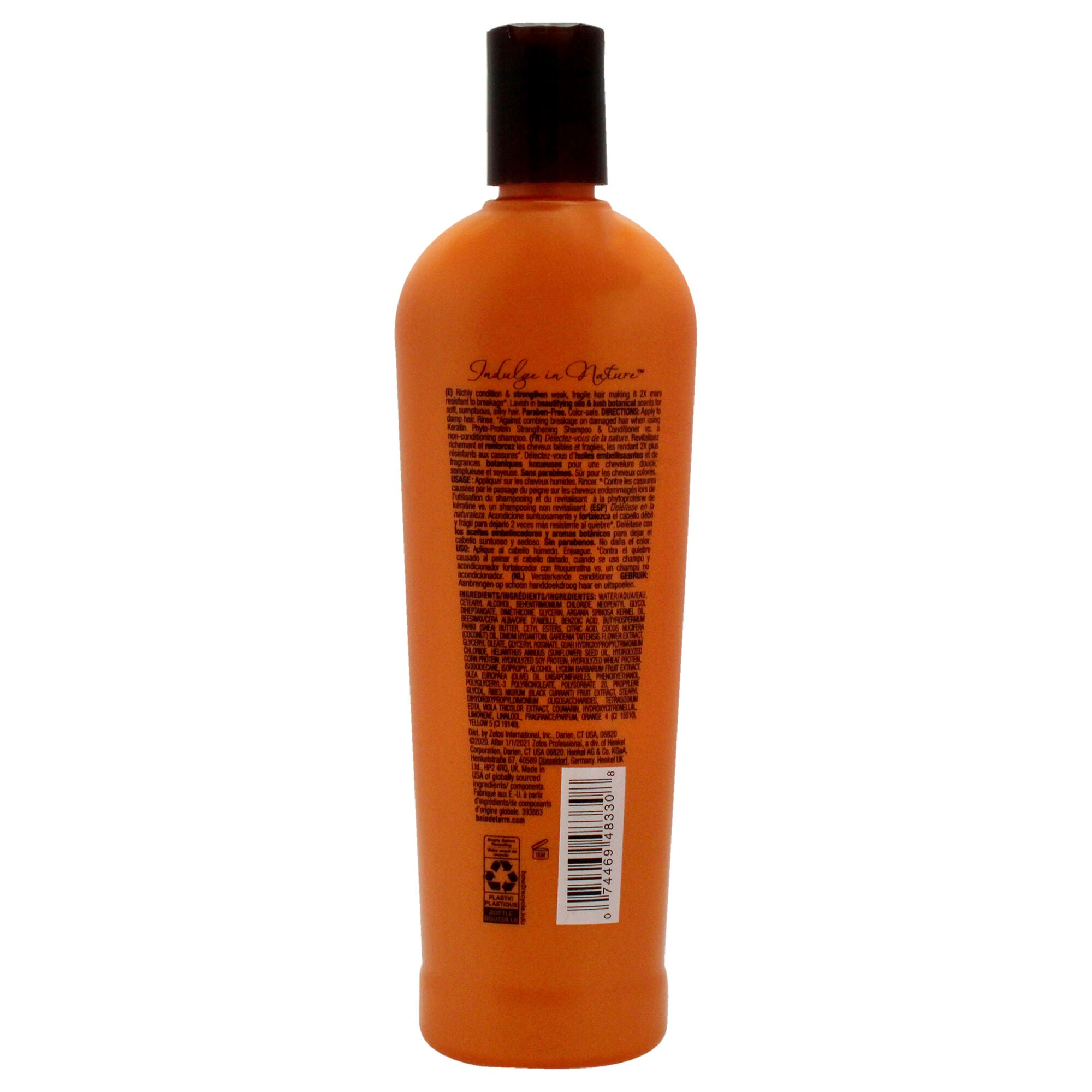 Keratin Phyto-Protein Sulfate-Free Strengthening Conditioner by Bain de Terre for Unisex - 13.5 oz Conditioner, See Description, alternate image number 2