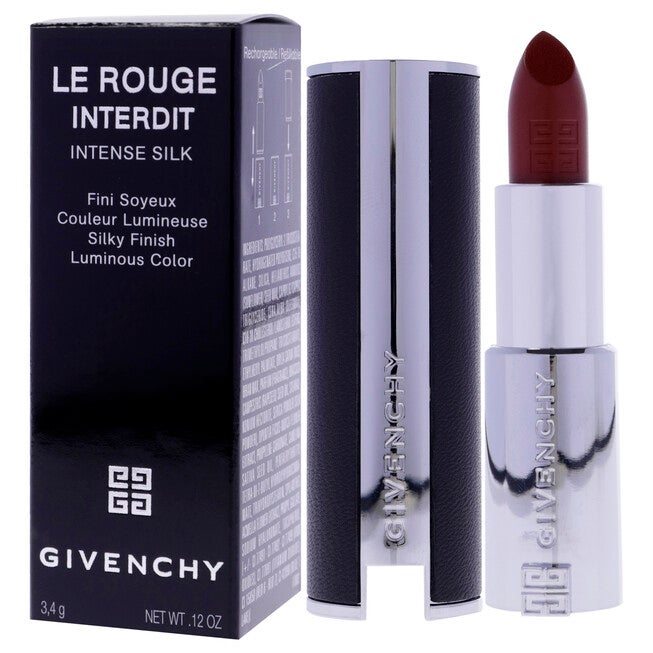 Le Rouge Interdit Intense Silk Lipstick - 319 Rouge Santal by Givenchy for Women - 0.12 oz Lipstick (Refillable), , alternate image number 8