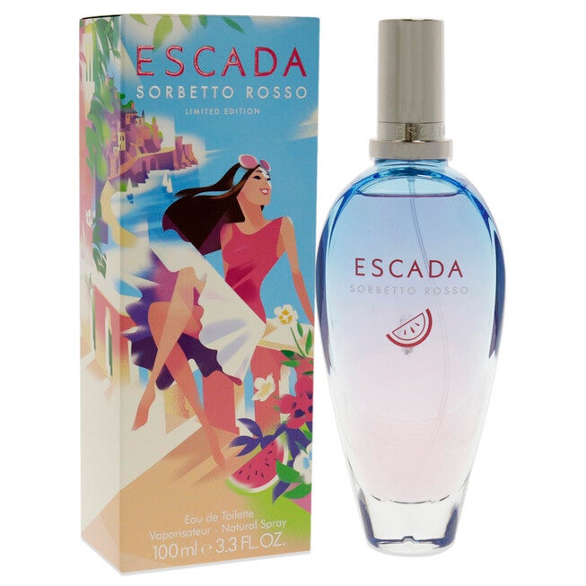 Sorbetto Rosso by Escada for Women - 3.3 oz EDT Spray (Limited Edition), NA, alternate image number null