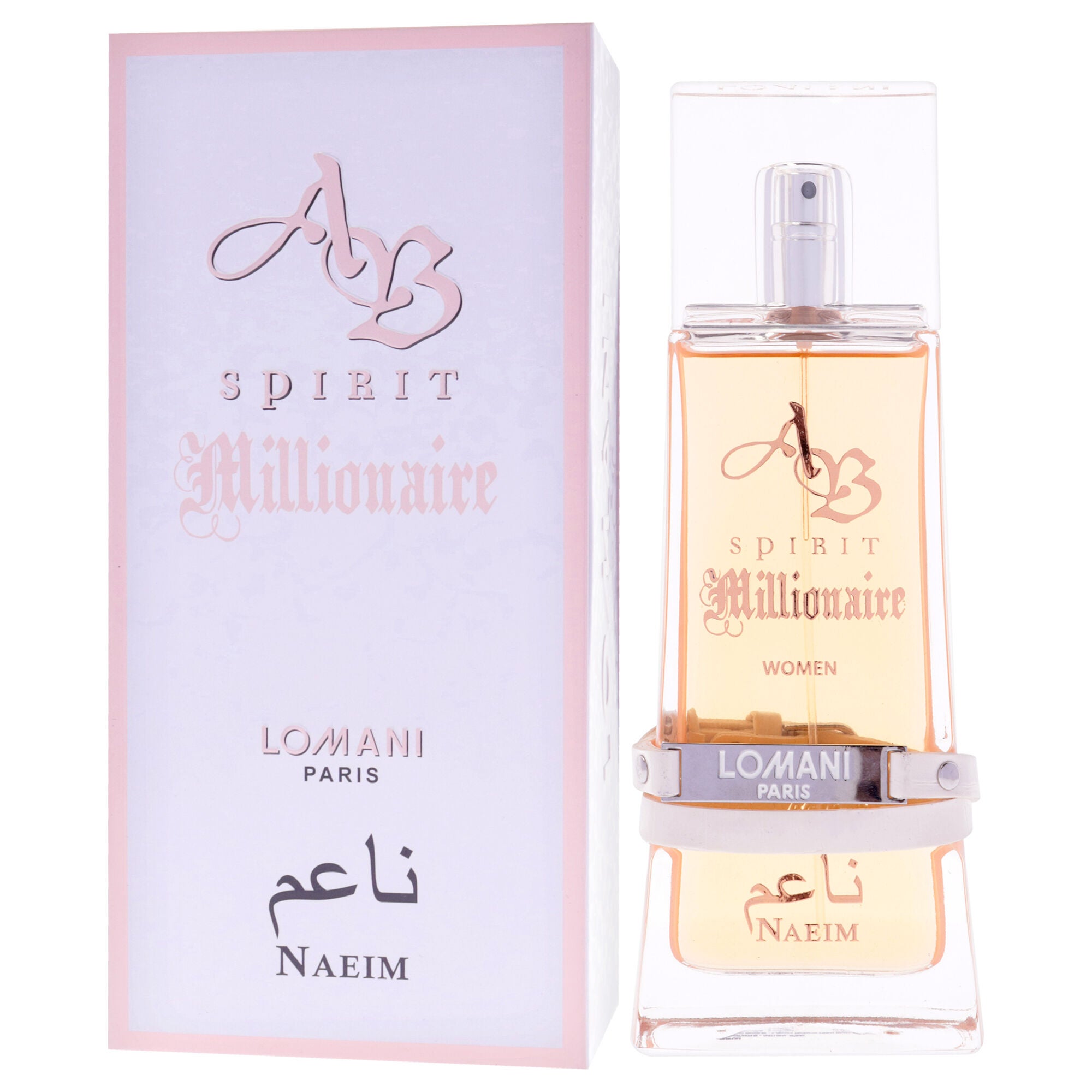 AB Spirit Millionaire Naeim by Lomani for Women - 3.3 oz EDP Spray, Clear, alternate image number 3