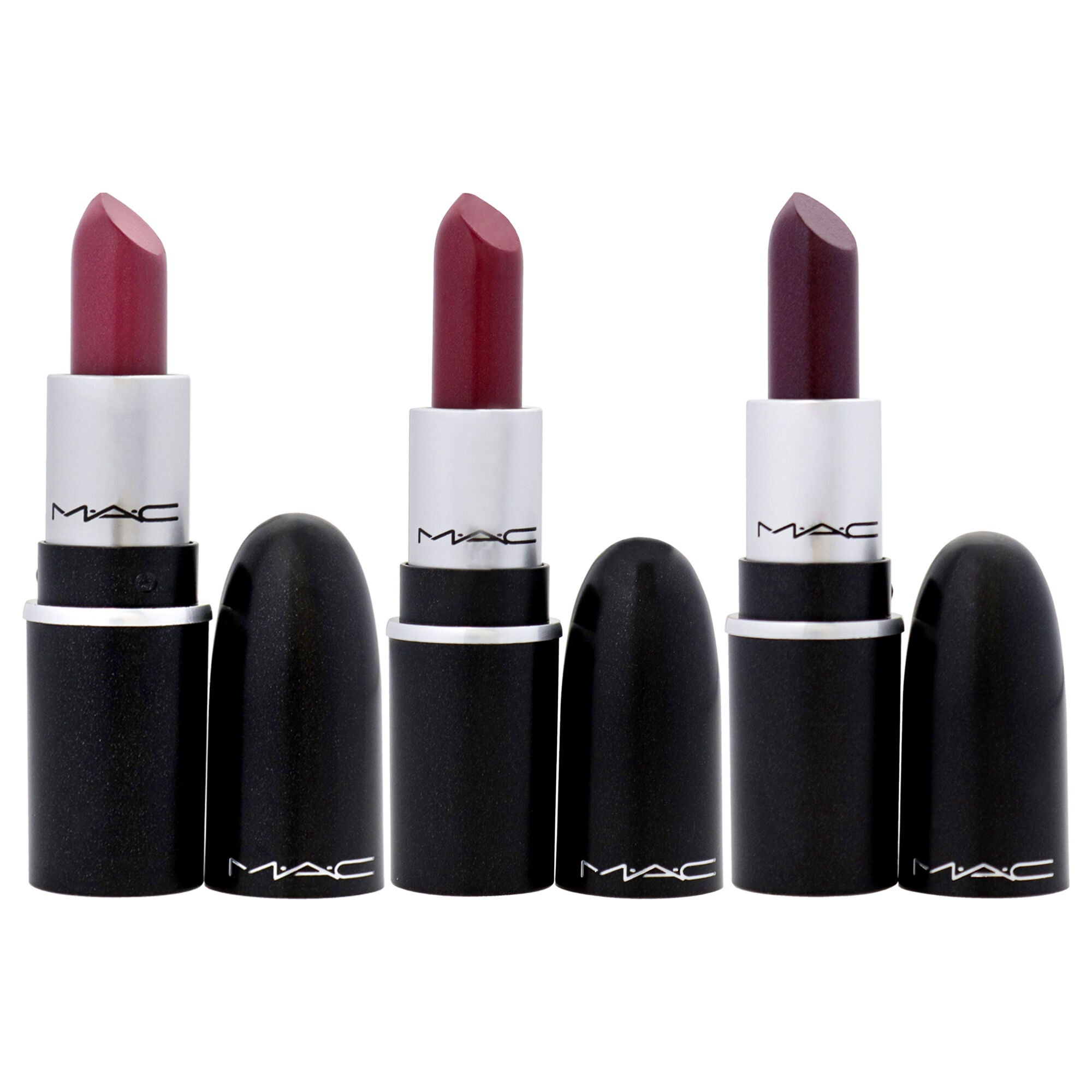 Lustrelite Mini Lipstick Trio - Pink by MAC for Women - 3 Pc Gift Set, See Description, alternate image number 1