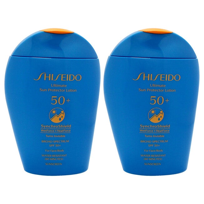 Ultimate Sun Protector Lotion SPF 50 Plus Duo by Shiseido for Women - 2 x 5 oz Lotion, NA, alternate image number null