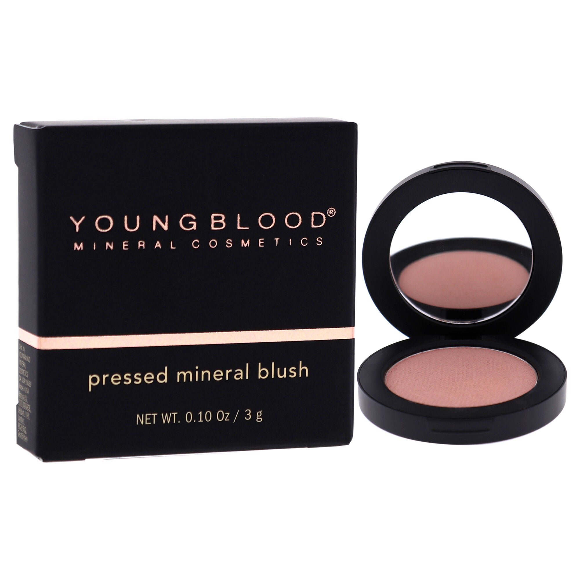 Pressed Mineral Blush - Bashful by Youngblood for Women - 0.10 oz Blush, See Description, alternate image number 2