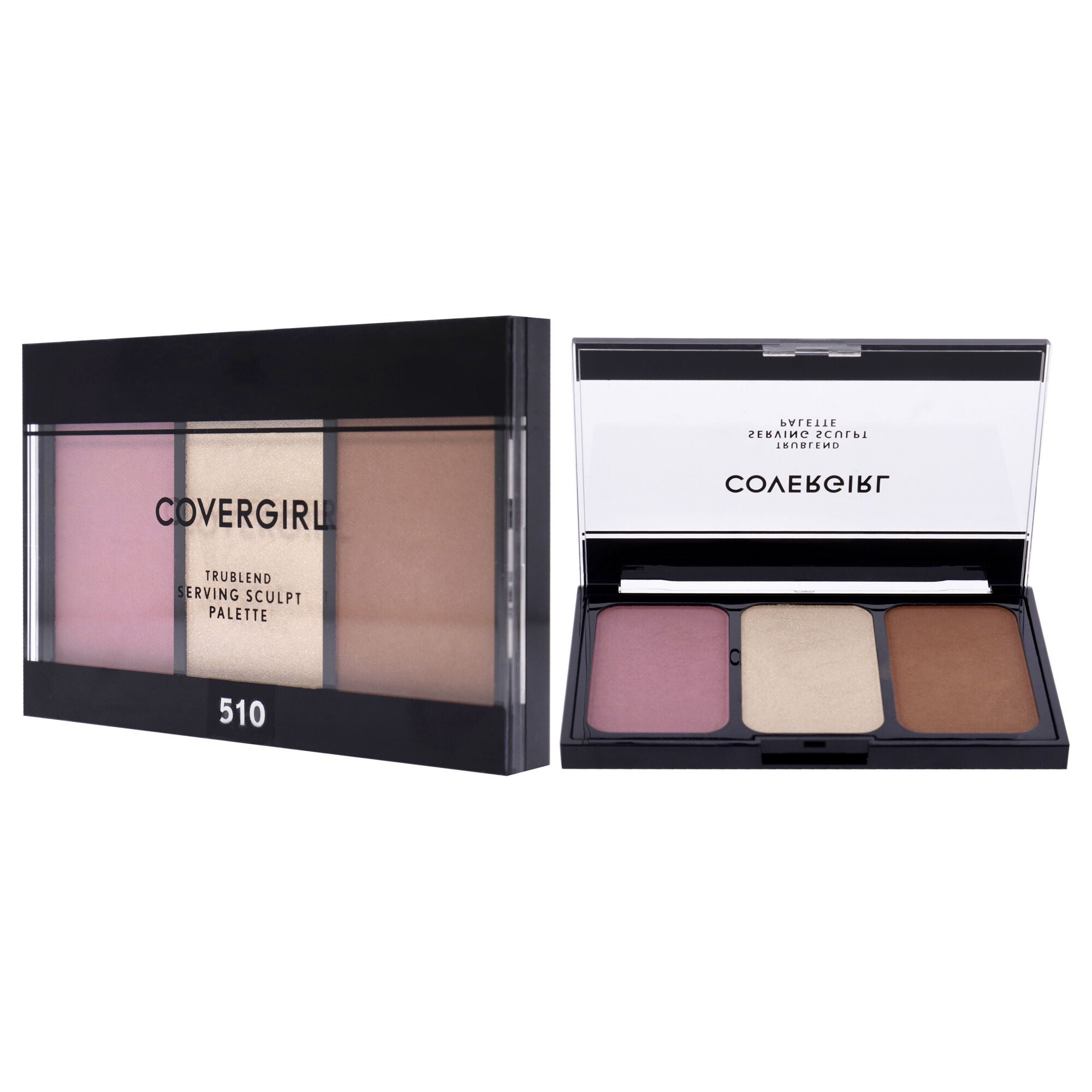 Trublend Serving Sculpt Palette - 510 Rose Nights by CoverGirl for Women - 0.23 oz Makeup, See Description, alternate image number 3