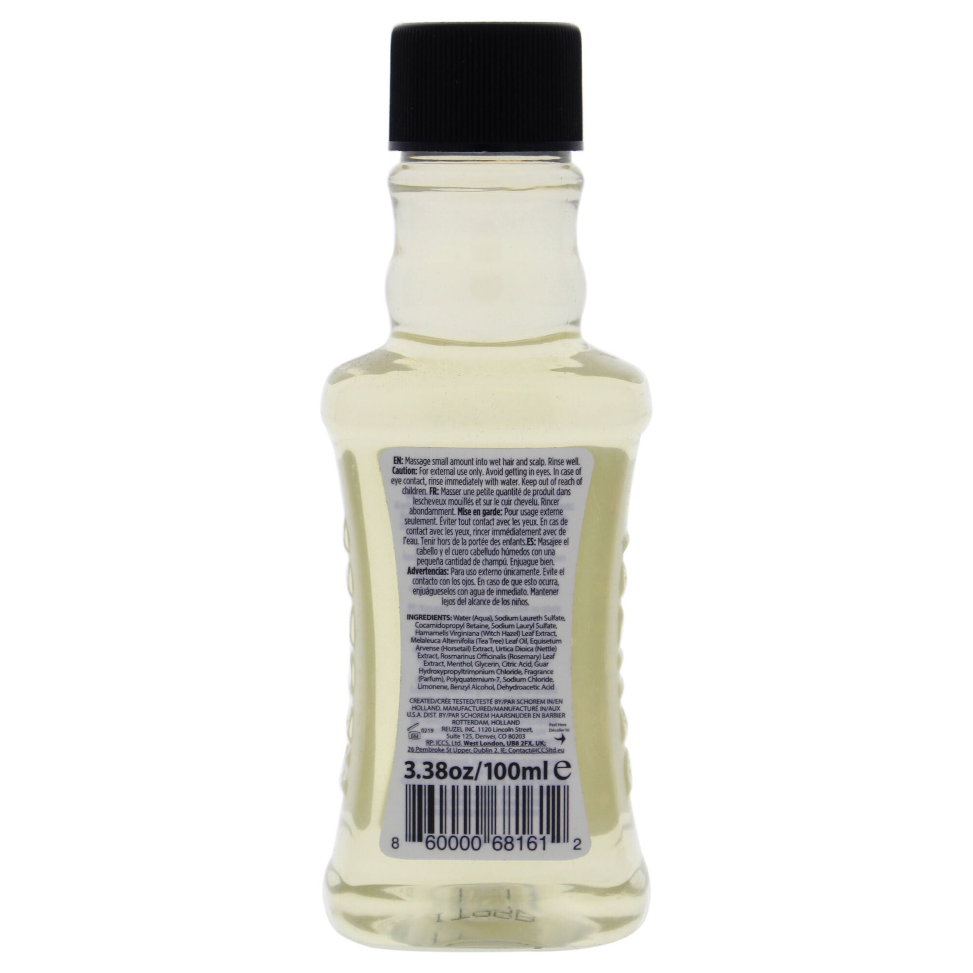 3-In-1 Tea Tree Shampoo by Reuzel for Men - 3.38 oz Shampoo, See Description, alternate image number 1