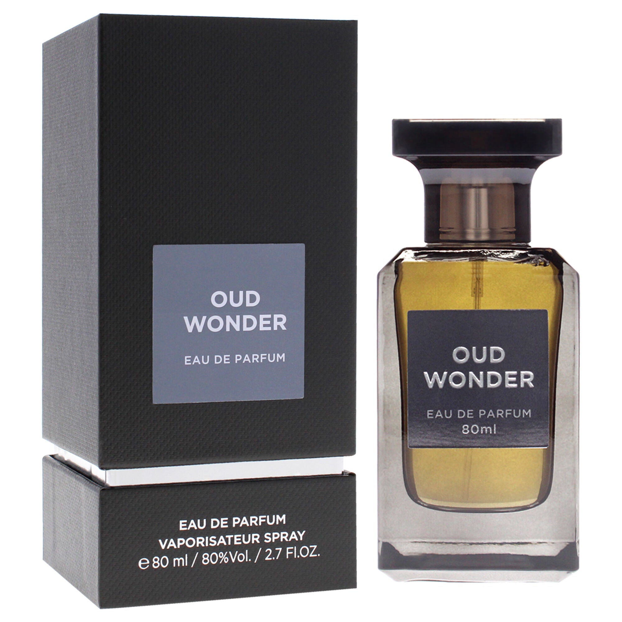Oud Wonder by Fragrance World for Men - 2.7 oz EDP Spray, See Description, alternate image number 2