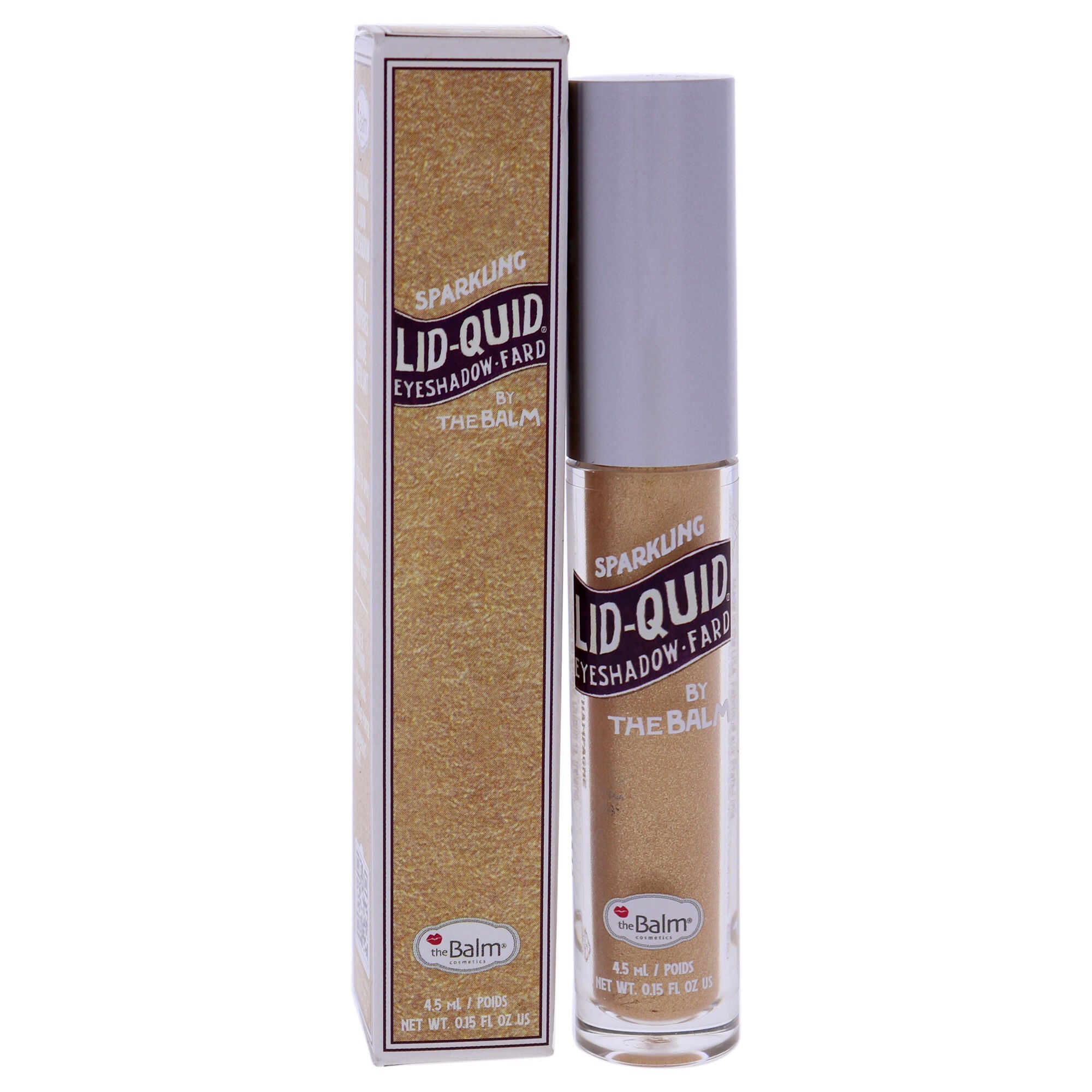 Lid-Quid Sparkling Liquid Eyeshadow - Champagne by the Balm for Women - 0.15 oz Eyeshadow, See Description, hi-res image number 0