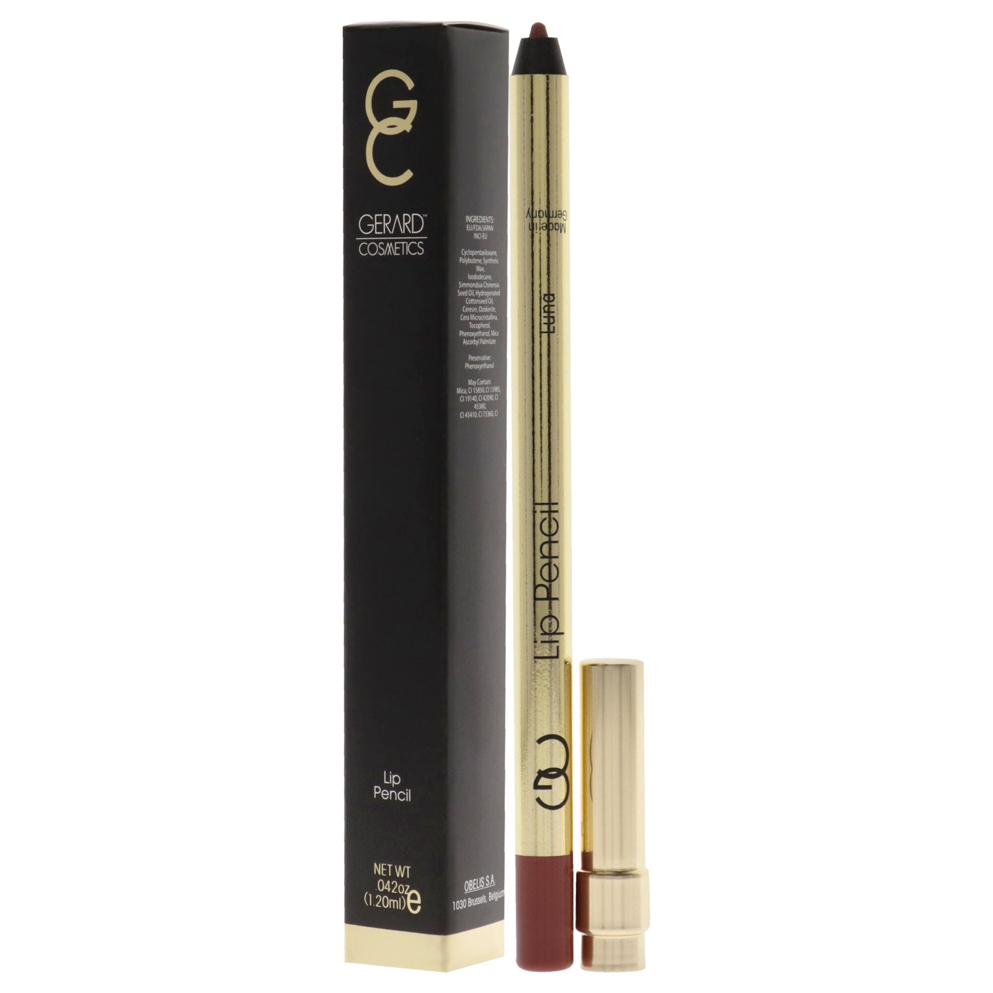 Lip Pencil - Luna by Gerard Cosmetic for Women - 0.04 oz Lip Pencil, See Description, alternate image number 3