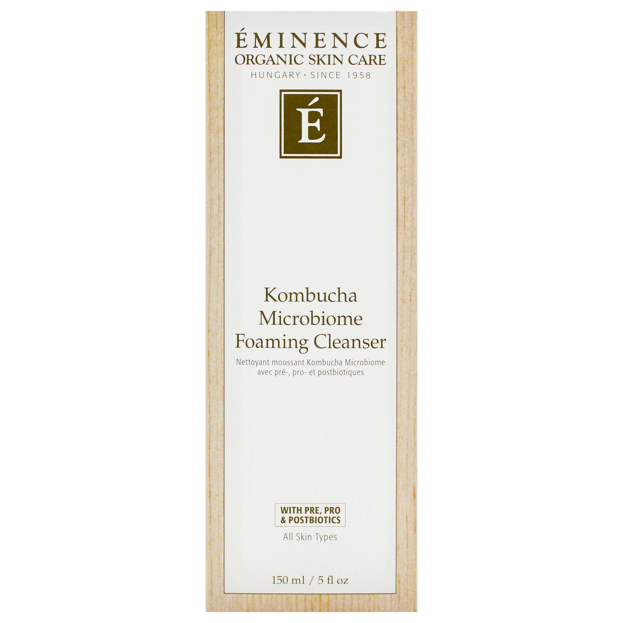 Kombucha Microbiome Foaming Cleanser by Eminence for Unisex - 5 oz Cleanser, White, alternate image number 4