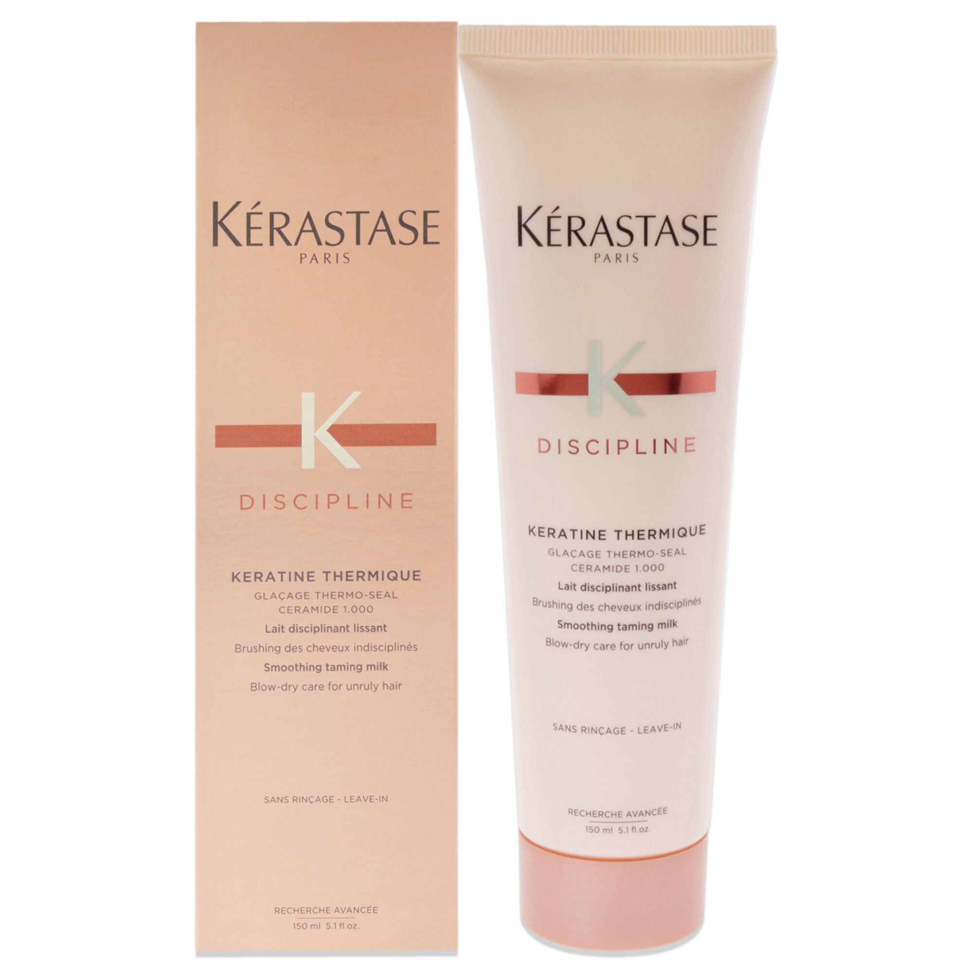 Discipline Keratine Thermique Smoothing Taming Milk Anti-Frizz by Kerastase for Unisex - 5.1 oz Treatment, , alternate image number 5