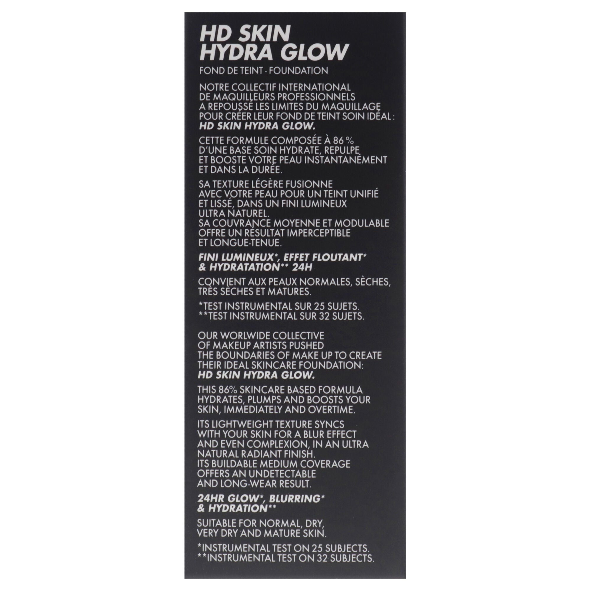 HD Skin Hydra Glow - 2Y36 Warm Honey by Make Up For Ever for Women - 1 oz Foundation, Brown, alternate image number 5