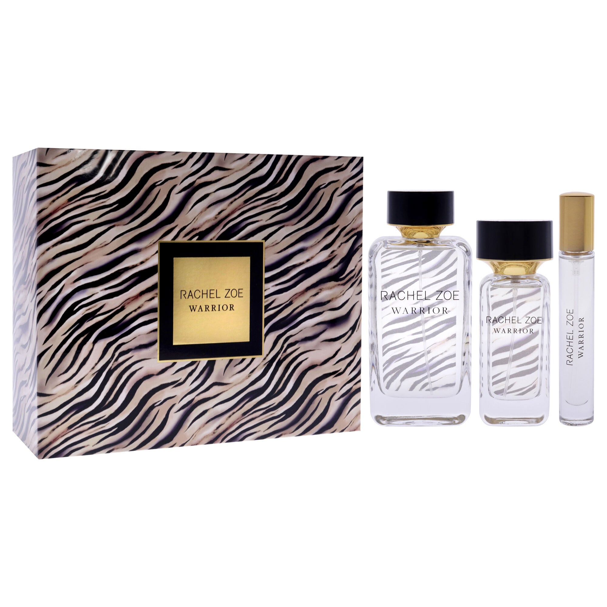 Warrior by Rachel Zoe for Women - 3 Pc Gift Set 3.4oz EDP Spray, 1oz EDP Spray, 0.34oz EDP Spray, See Description, alternate image number 1