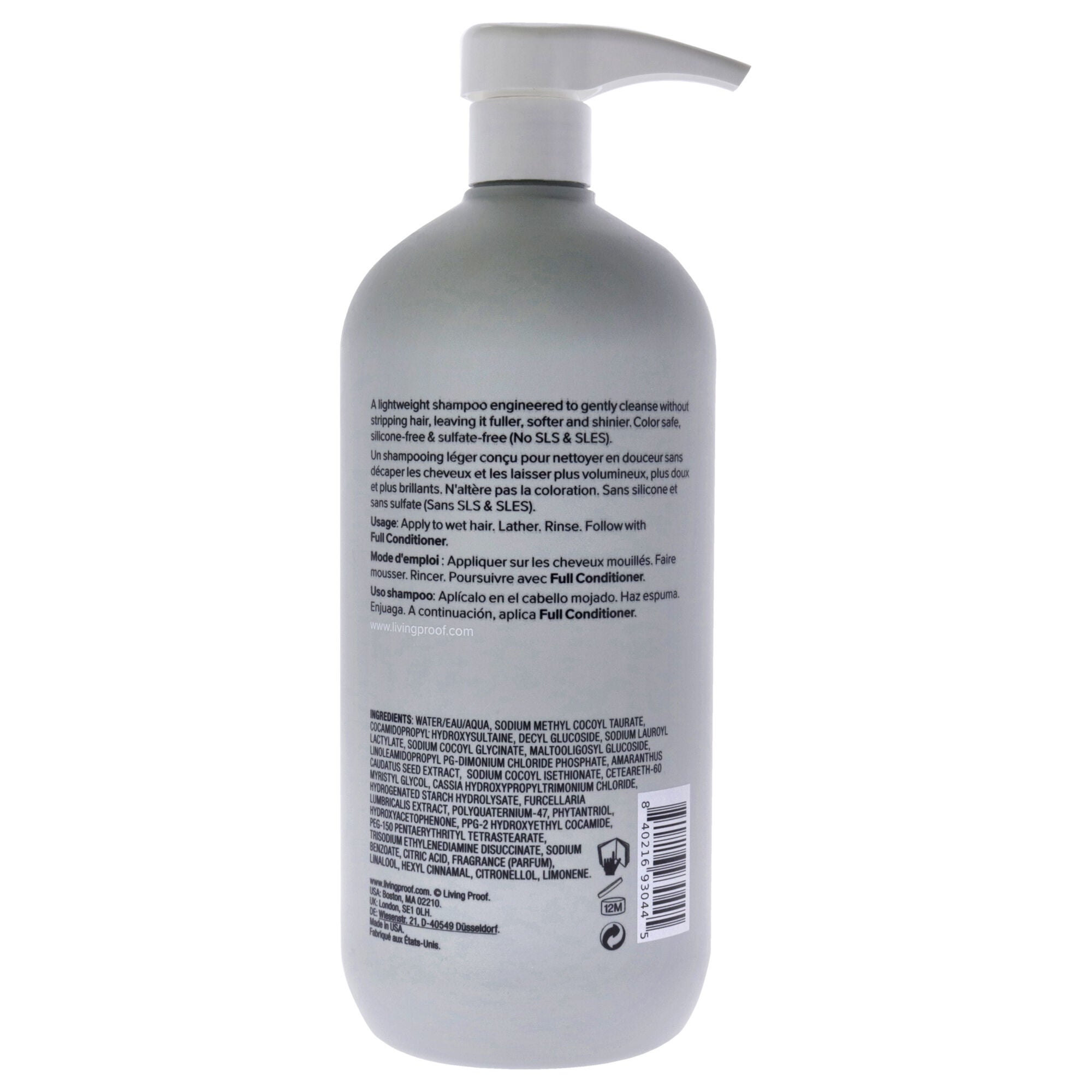 Full Shampoo by Living Proof for Unisex - 24 oz Shampoo, , alternate image number 4