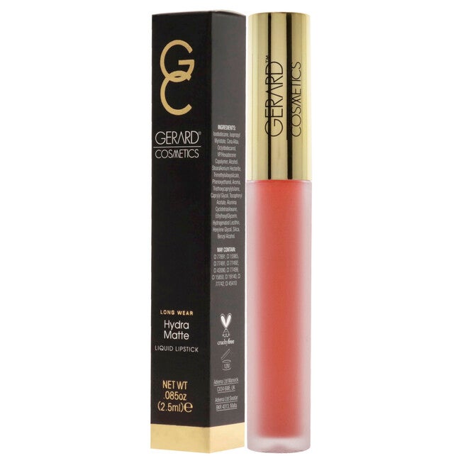 Hydra Matte Liquid Lipstick - Mercury Rising by Gerard Cosmetic for Women - 0.085 oz Lipstick, , alternate image number null