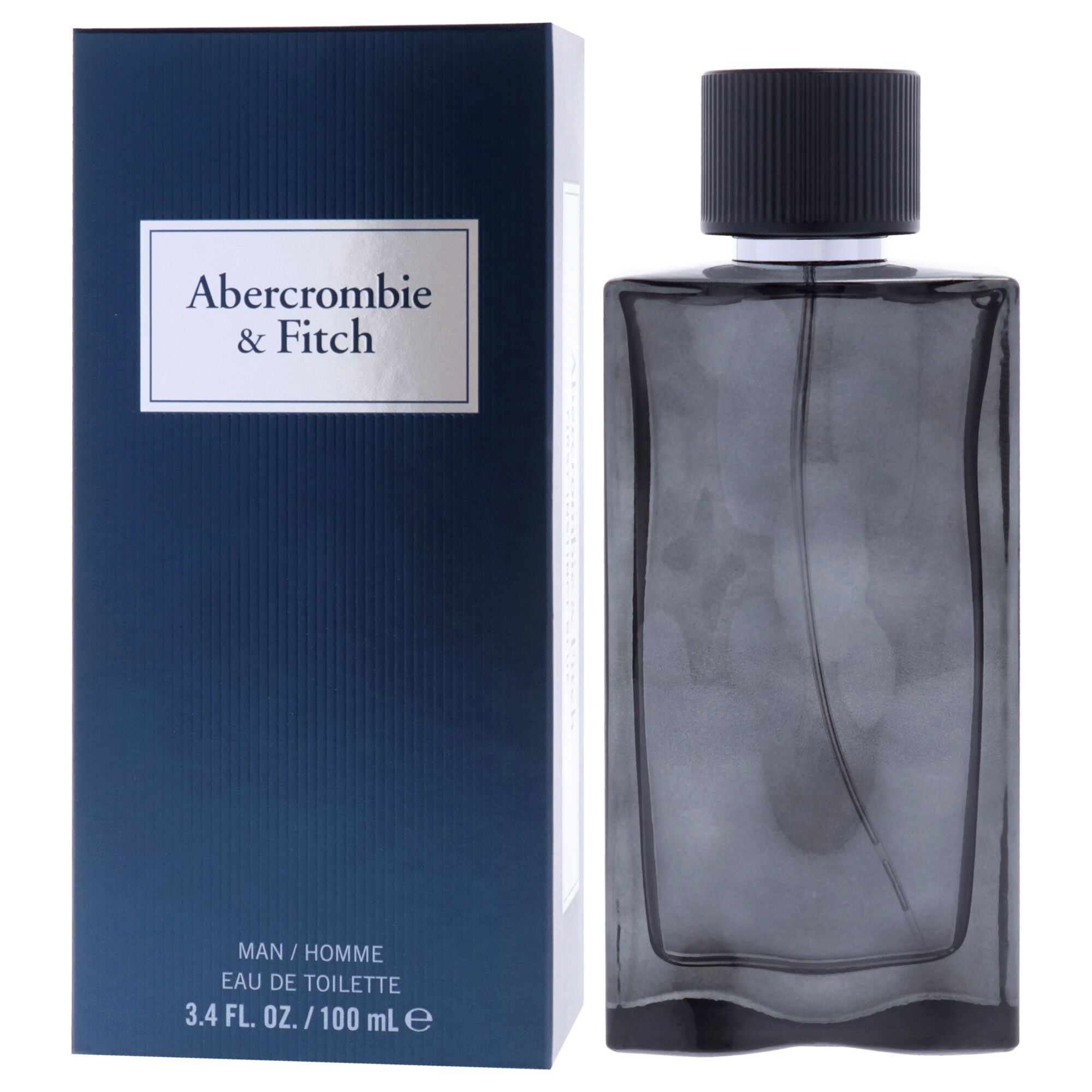 First Instinct Blue by Abercrombie and Fitch for Men - 3.4 oz EDT Spray, Clear, alternate image number 4
