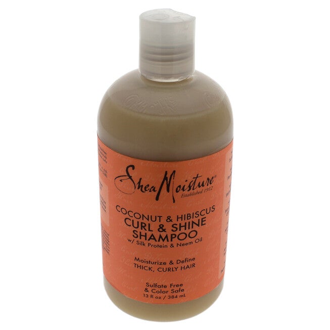Coconut Hibiscus Curl and Shine Shampoo by Shea Moisture for Unisex - 13 oz Shampoo, See Description, alternate image number 3