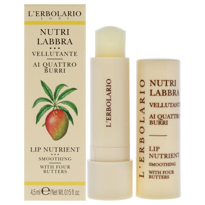 Lip Nutrient - Four Butters by LErbolario for Unisex - 0.15 oz Lip Balm, NA, hi-res image number null
